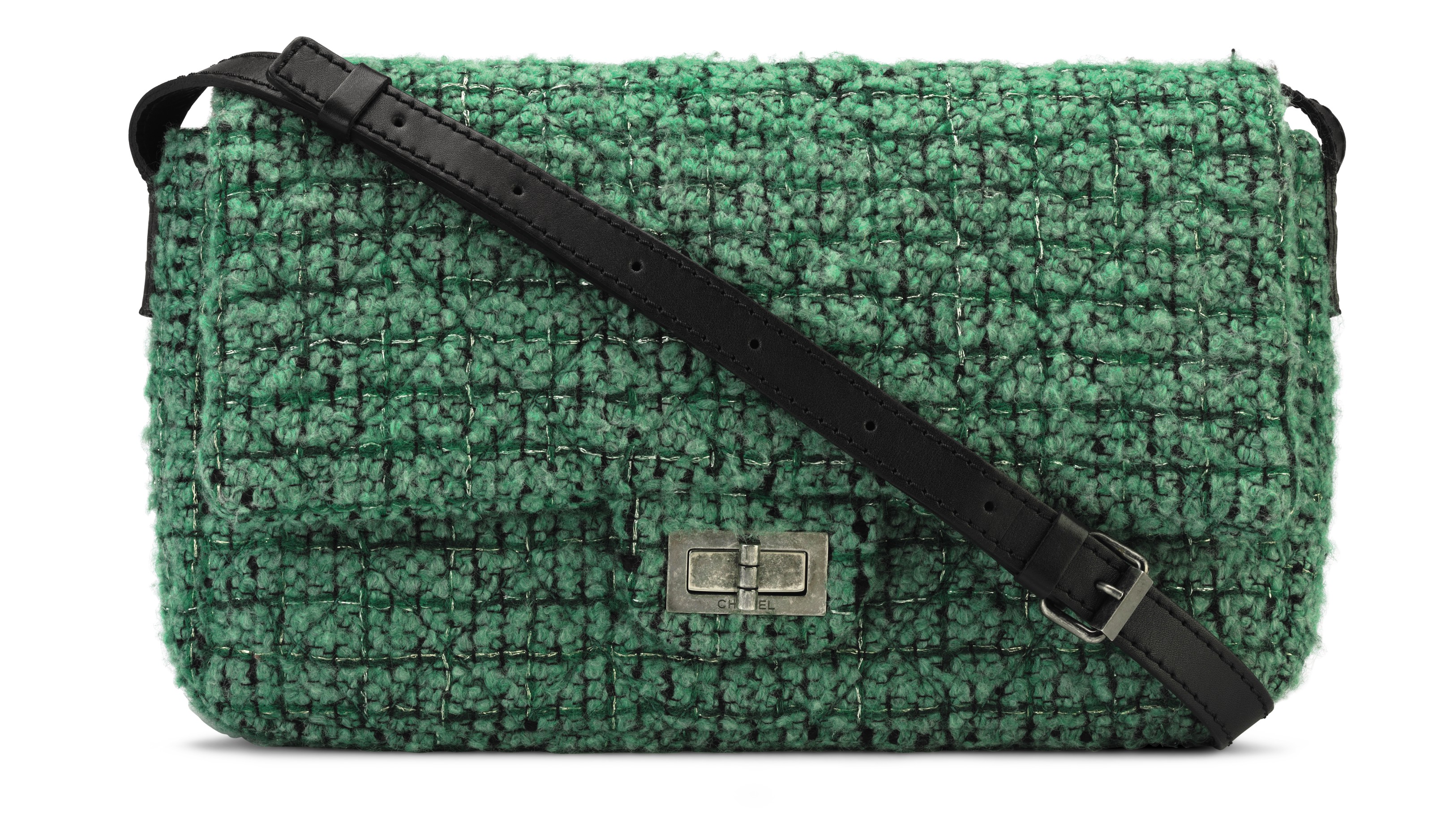Chanel tweed bag 2018 deals