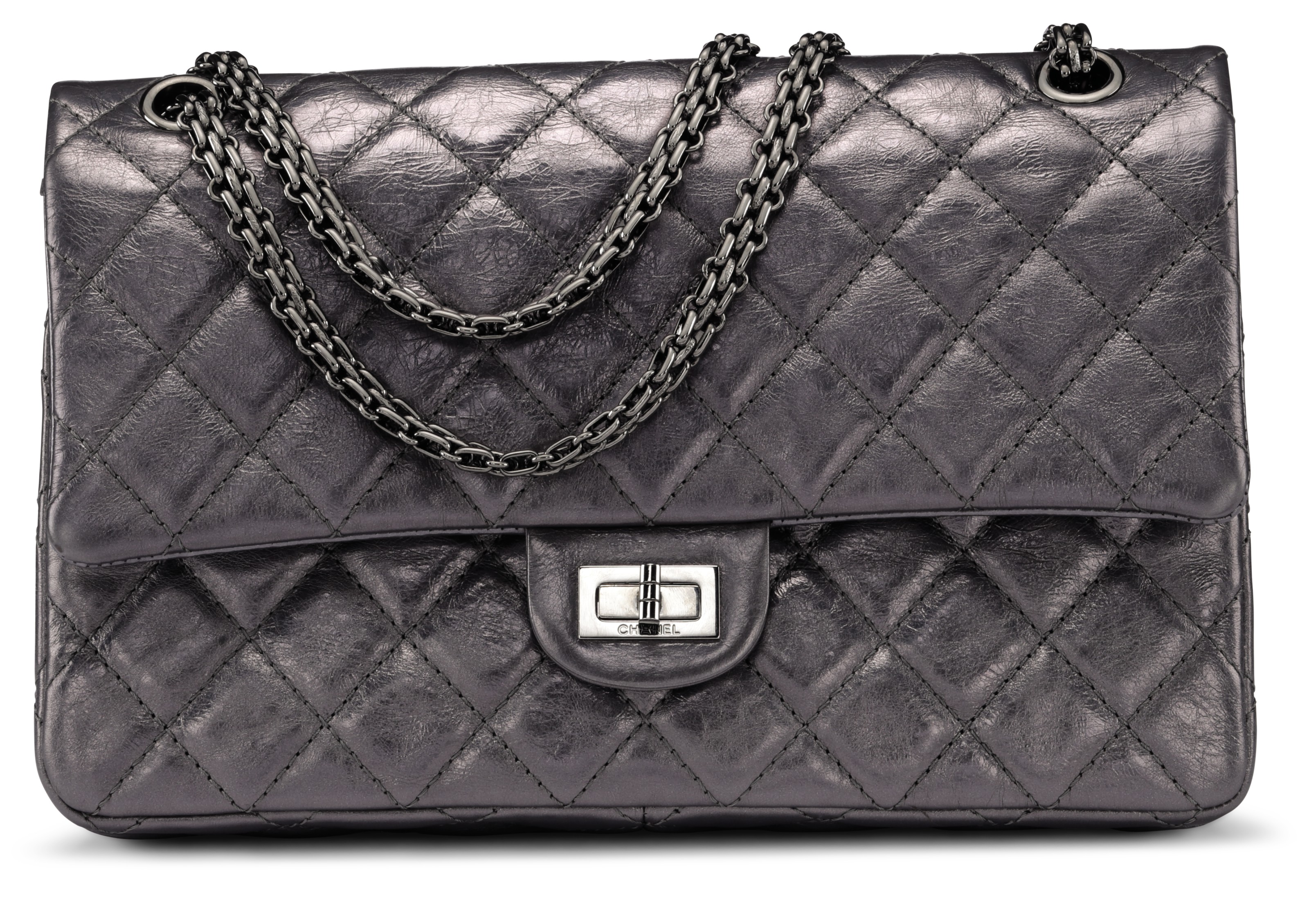 Chanel 2.55 Metallic 2024 favors