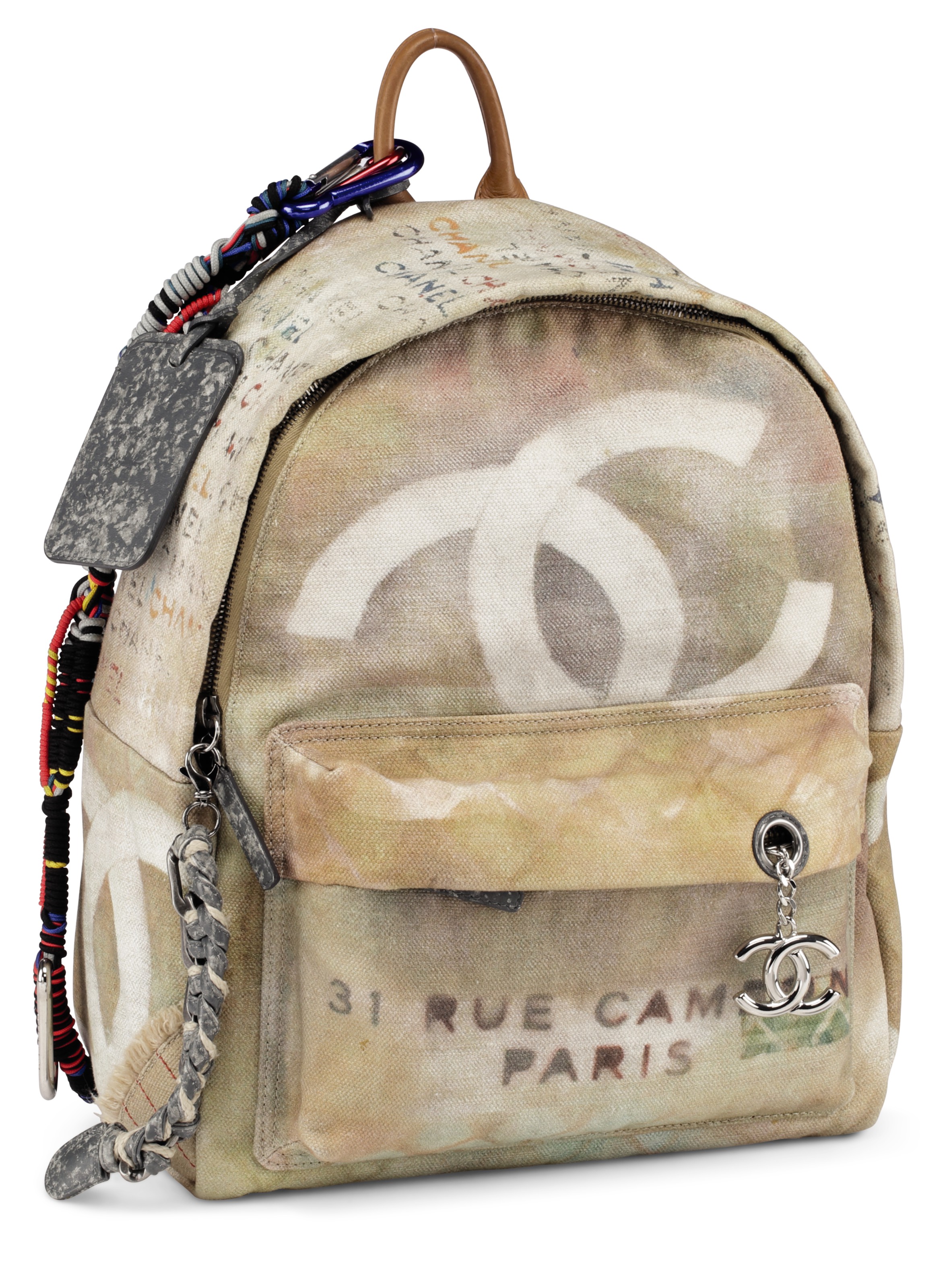 chanel graffiti etoile backpack