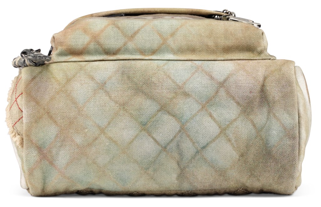 A Runway Natural Multicolor Etoile Canvas Graffiti Backpack With Antique Silver Hardware Chanel Spring Summer 2014 Christie S