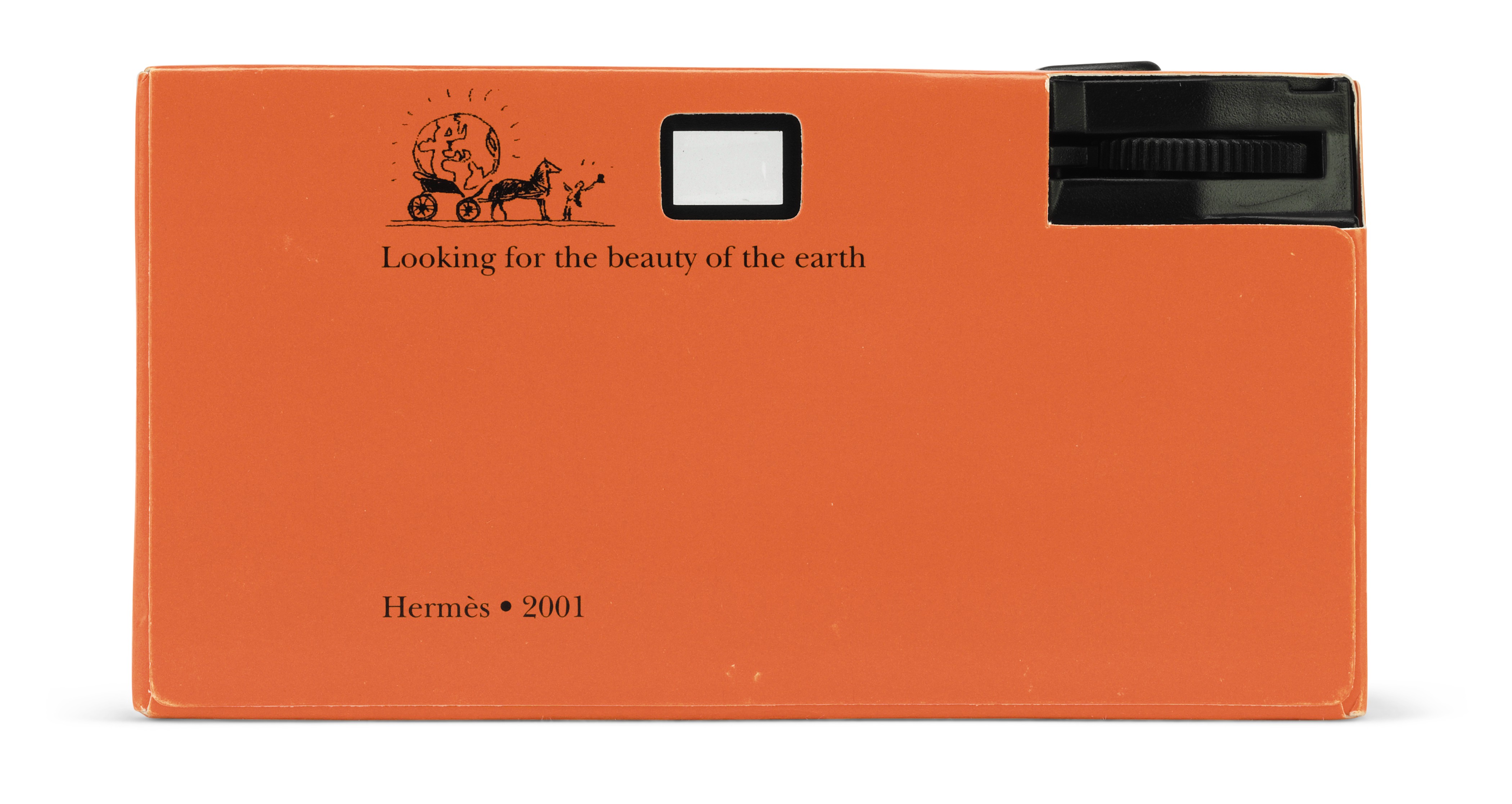A LIMITED EDITION ORANGE H DISPOSABLE CAMERA, HERMÈS, 2001