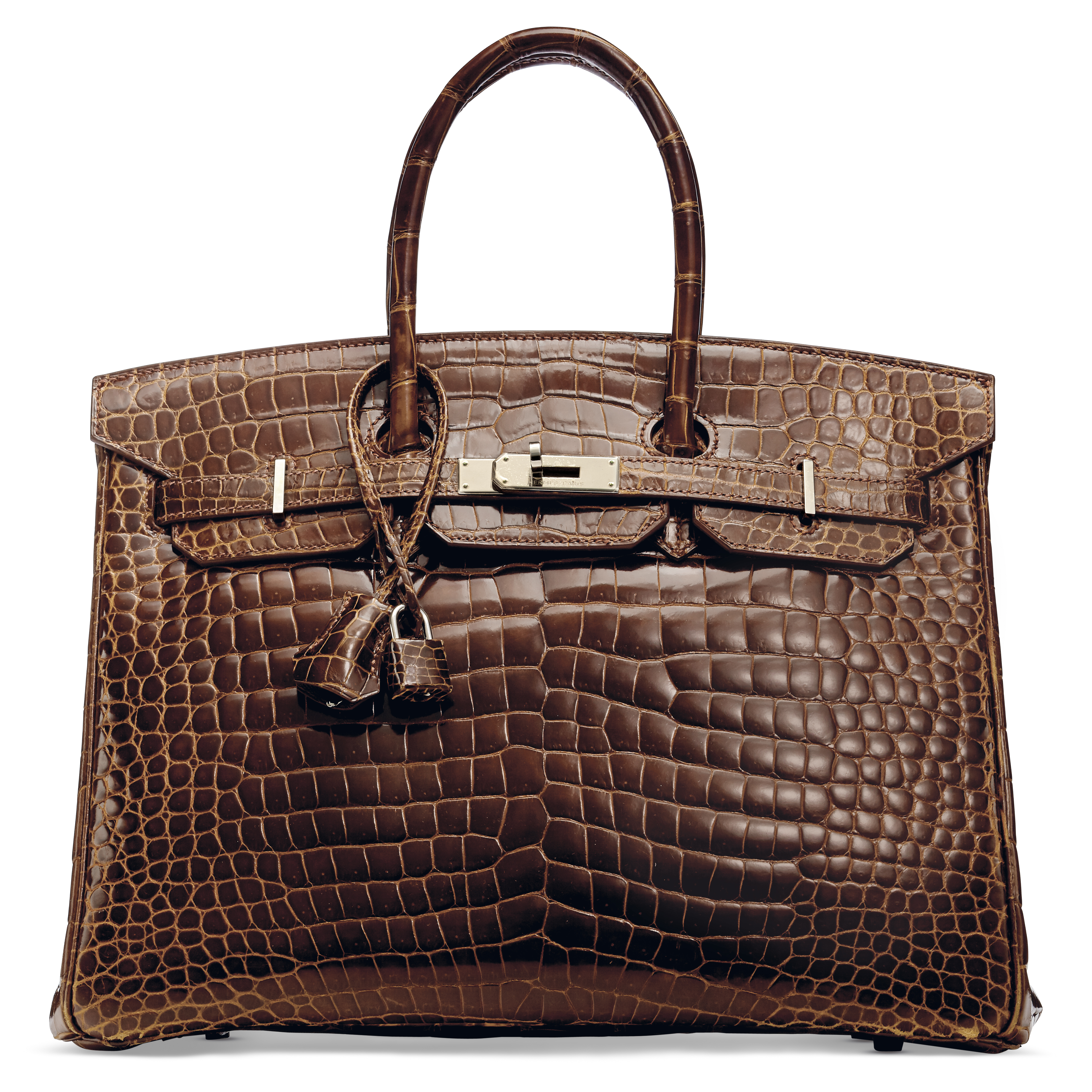 A COGNAC OSTRICH BIRKIN 40 WITH GOLD HARDWARE, HERMÈS, 1995