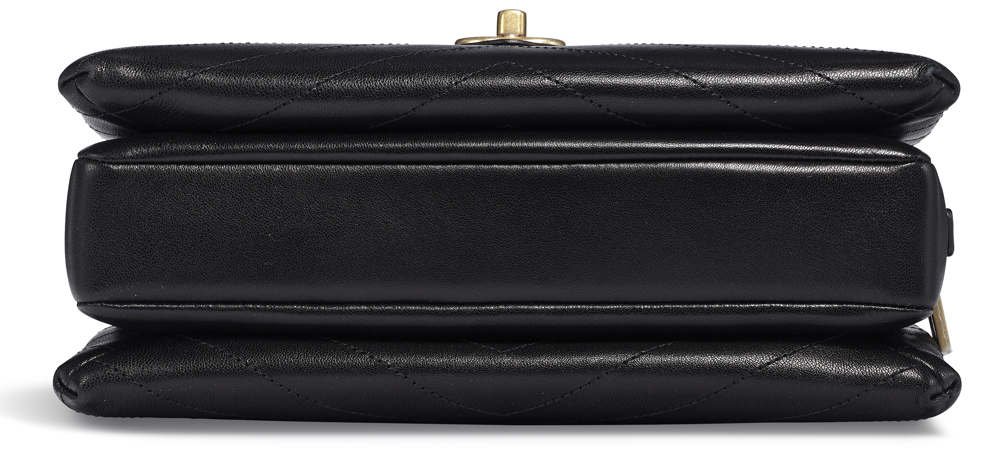 A BLACK CALFSKIN CHEVRON FLAP BAG, CHANEL, 2018 Christie's