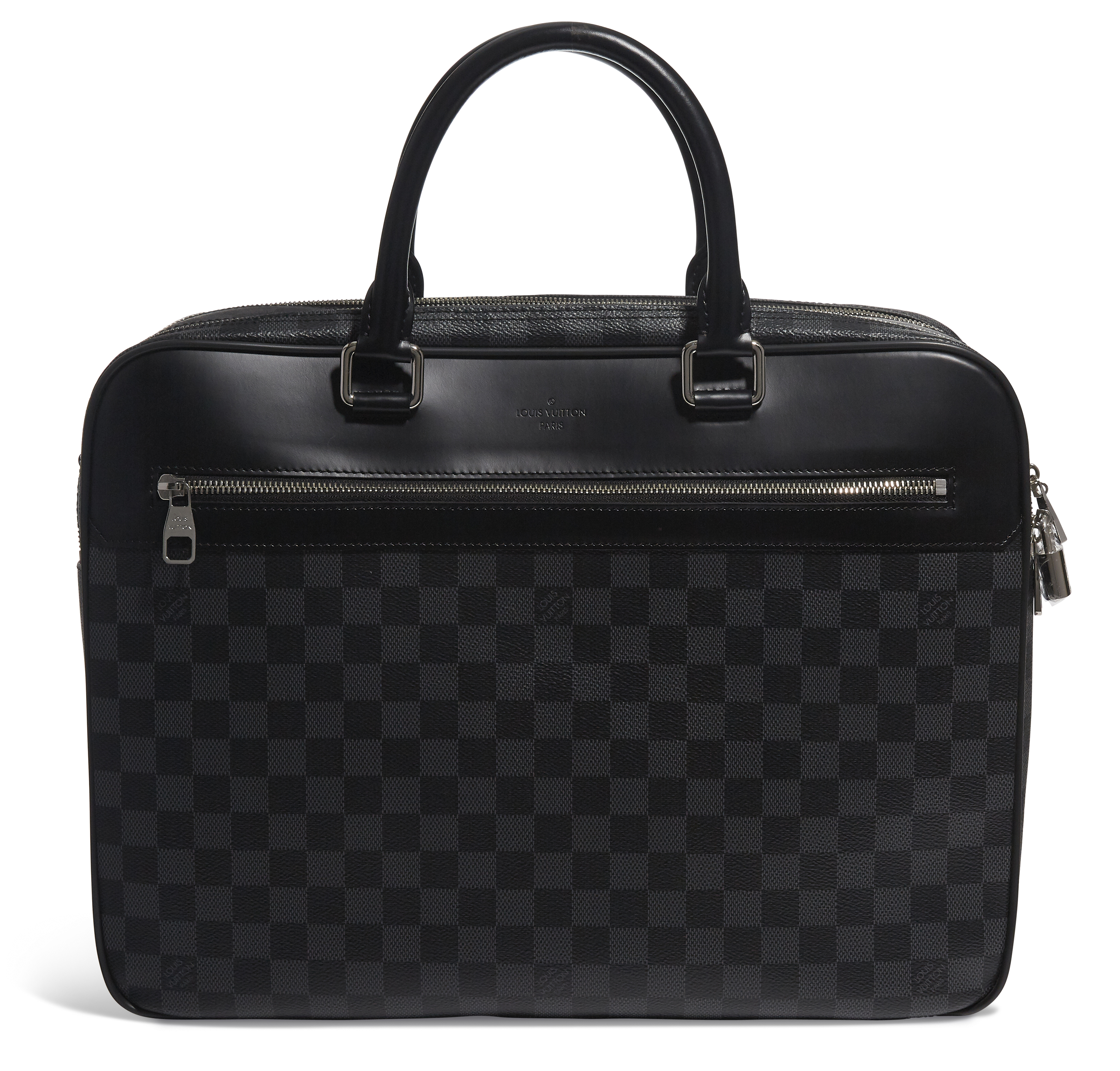A DAMIER GRAPHITE CANVAS OVERNIGHT  BAG  LOUIS  VUITTON  