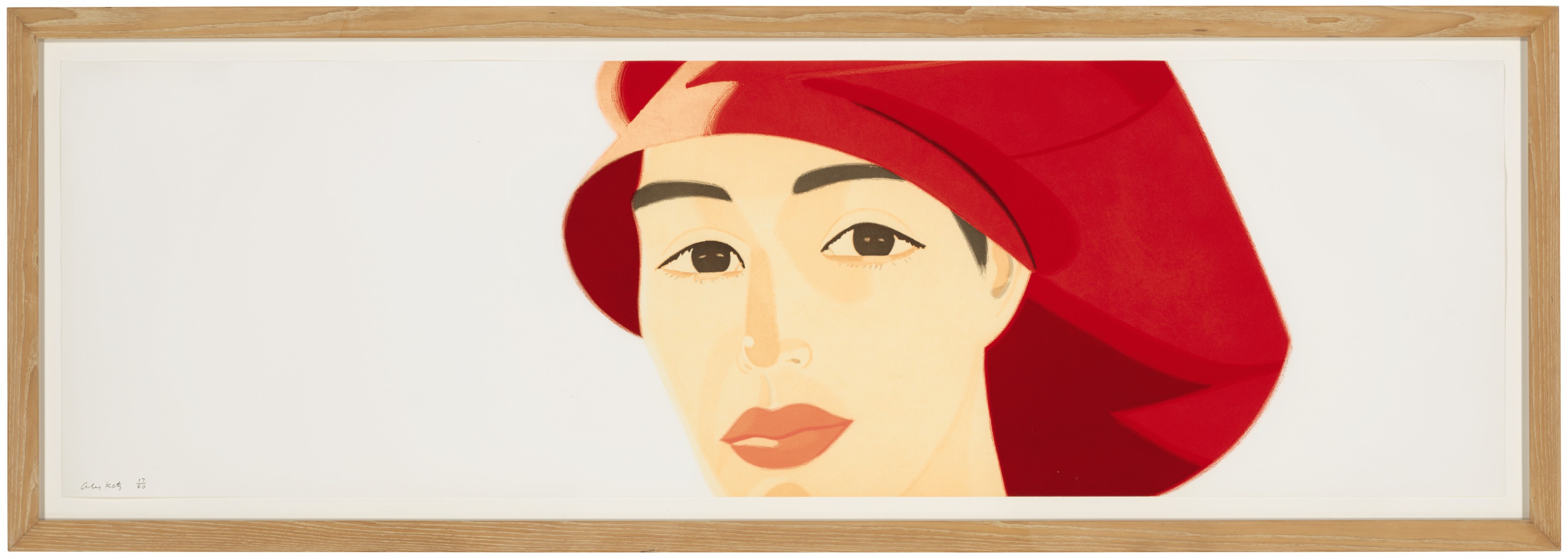 【中古】 ALEXKATZ:FACES AND NAMES/D. A. P. (USA)./ALEX KATZ ALEX KATZ (B. 1927), Red Cap | Christie's