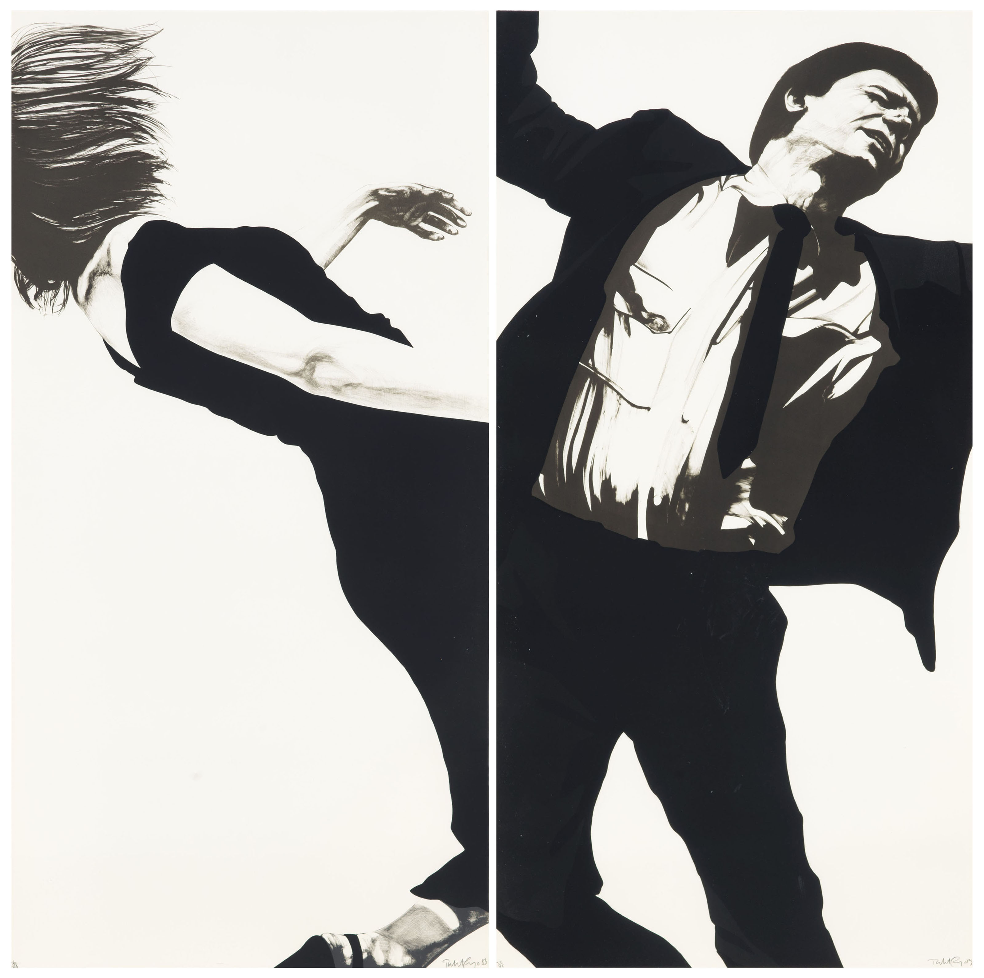ROBERT LONGO (B. 1953), Men in the Cities: two plates | Christie's