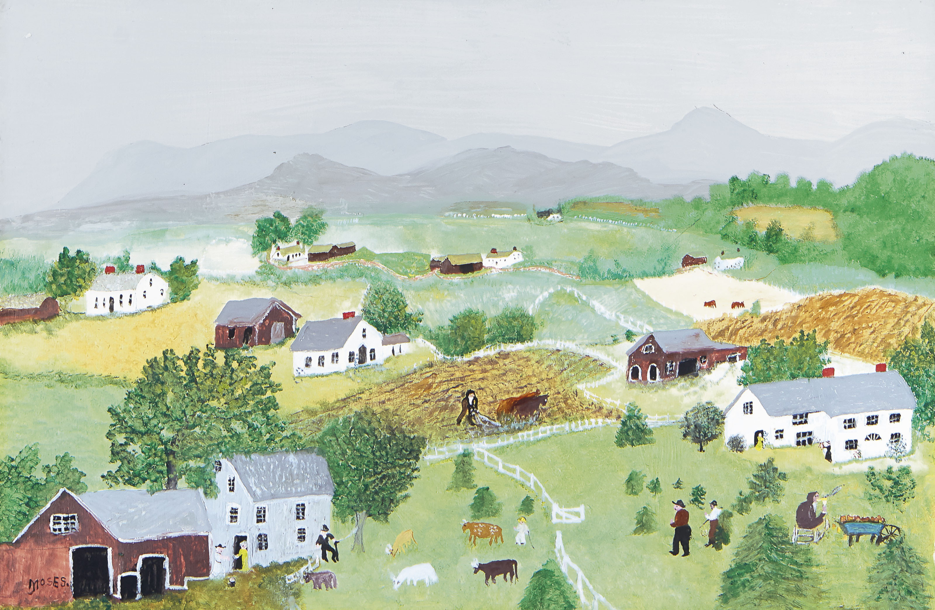 Anna Mary Robertson 'Grandma' Moses (1860-1961), Mountains | Christie's