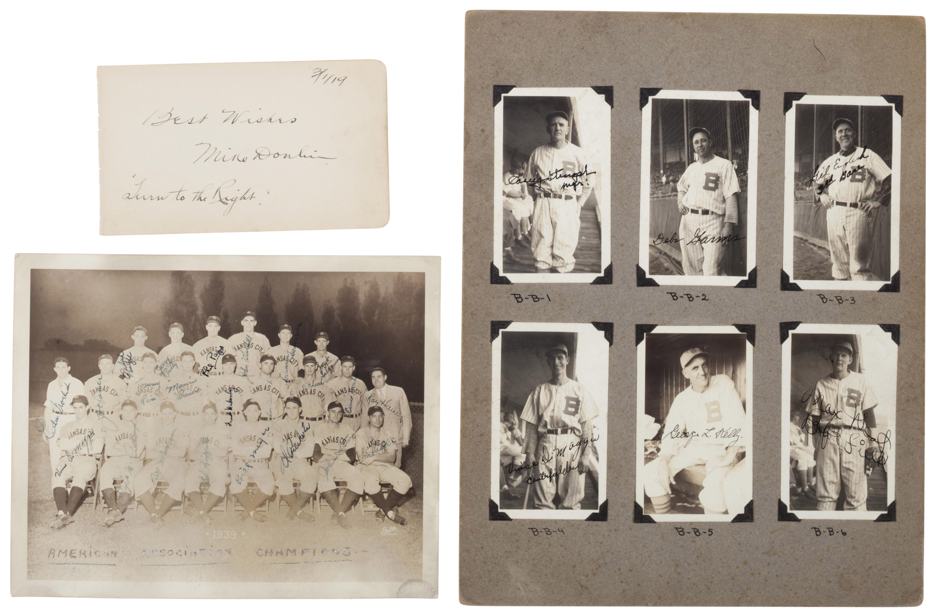 BASEBALL AUTOGRAPH COLLECTION, | Christie’s