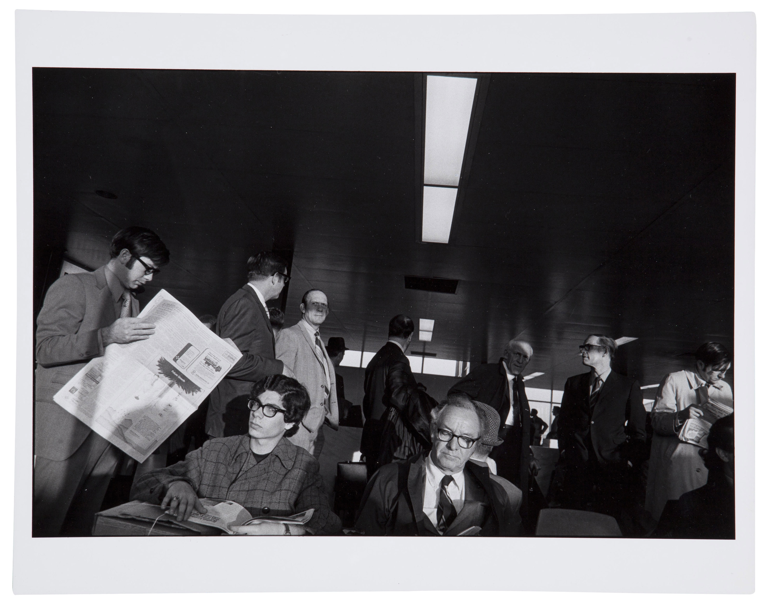 GARRY WINOGRAND (1928–1984), Airport, New York, c. 1972 | Christie's
