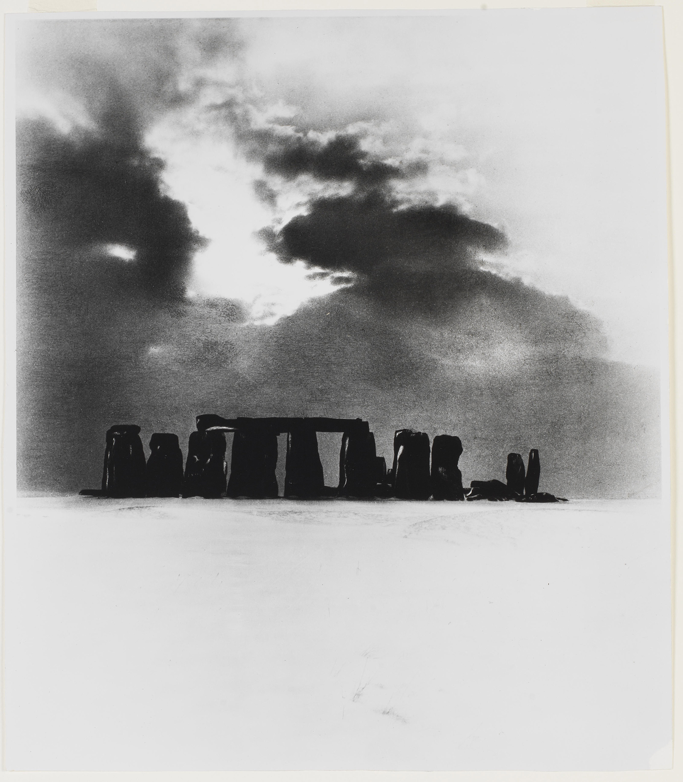 BILL BRANDT (1904–1983), Stonehenge under Snow, 1947 | Christie's