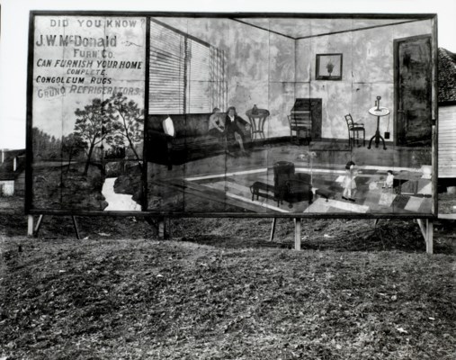 Walker Evans 1903 1975 Roadside Furniture Store Sign Near