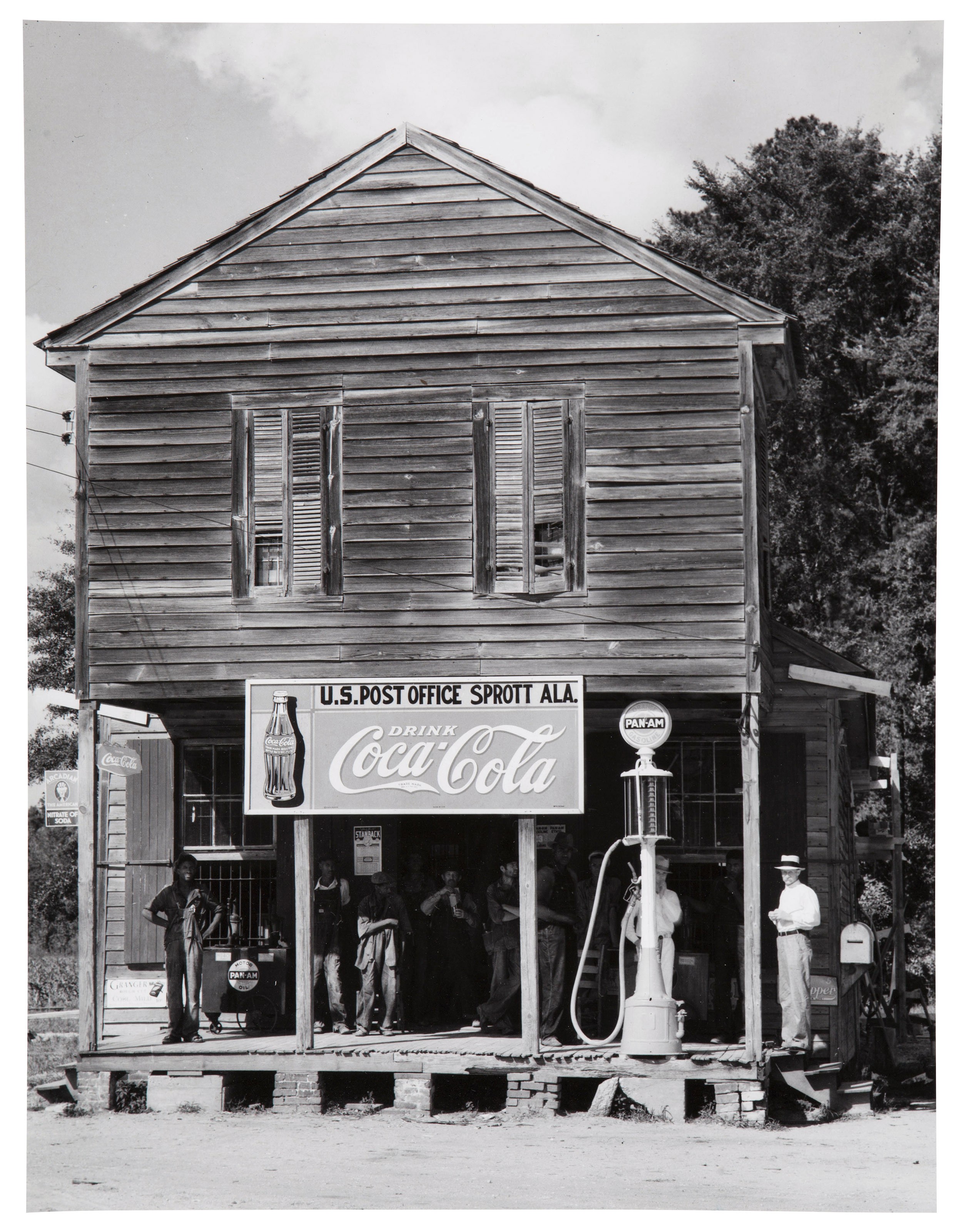 WALKER EVANS (19031975), Post Office, Sprott, Alabama, 1936 Christie’s