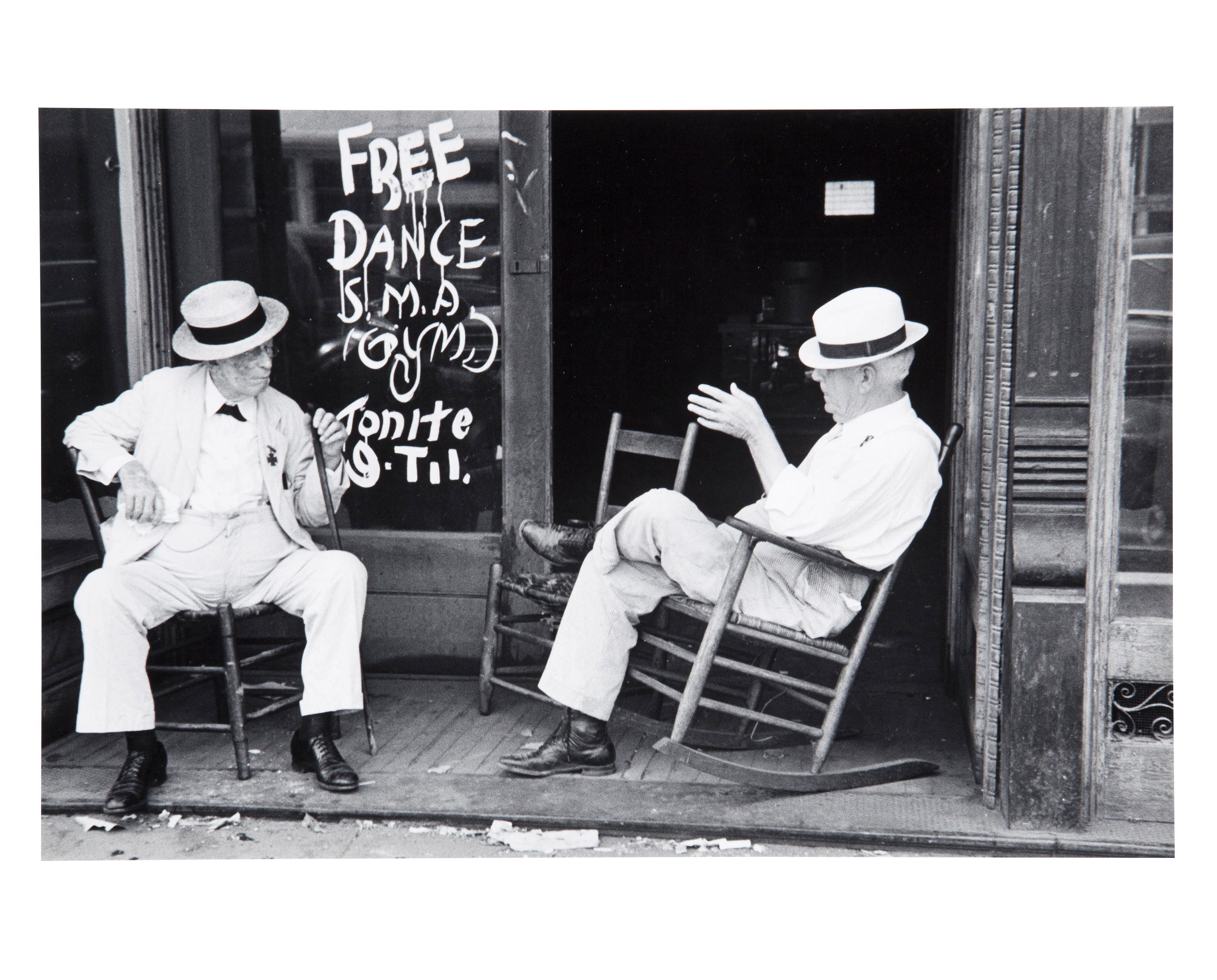 WALKER EVANS (19031975), Two Elderly Men Conversing, 1936 Christie’s