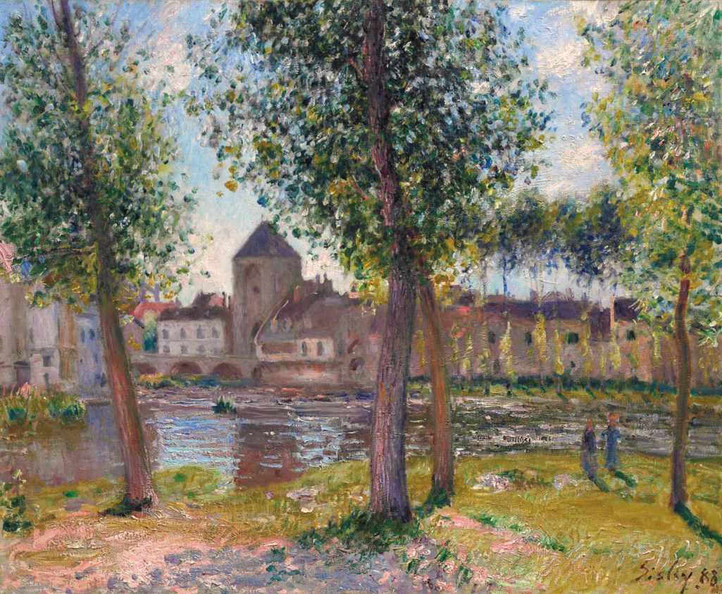 Alfred Sisley Bougival Franzosische Malerei Impressionismus