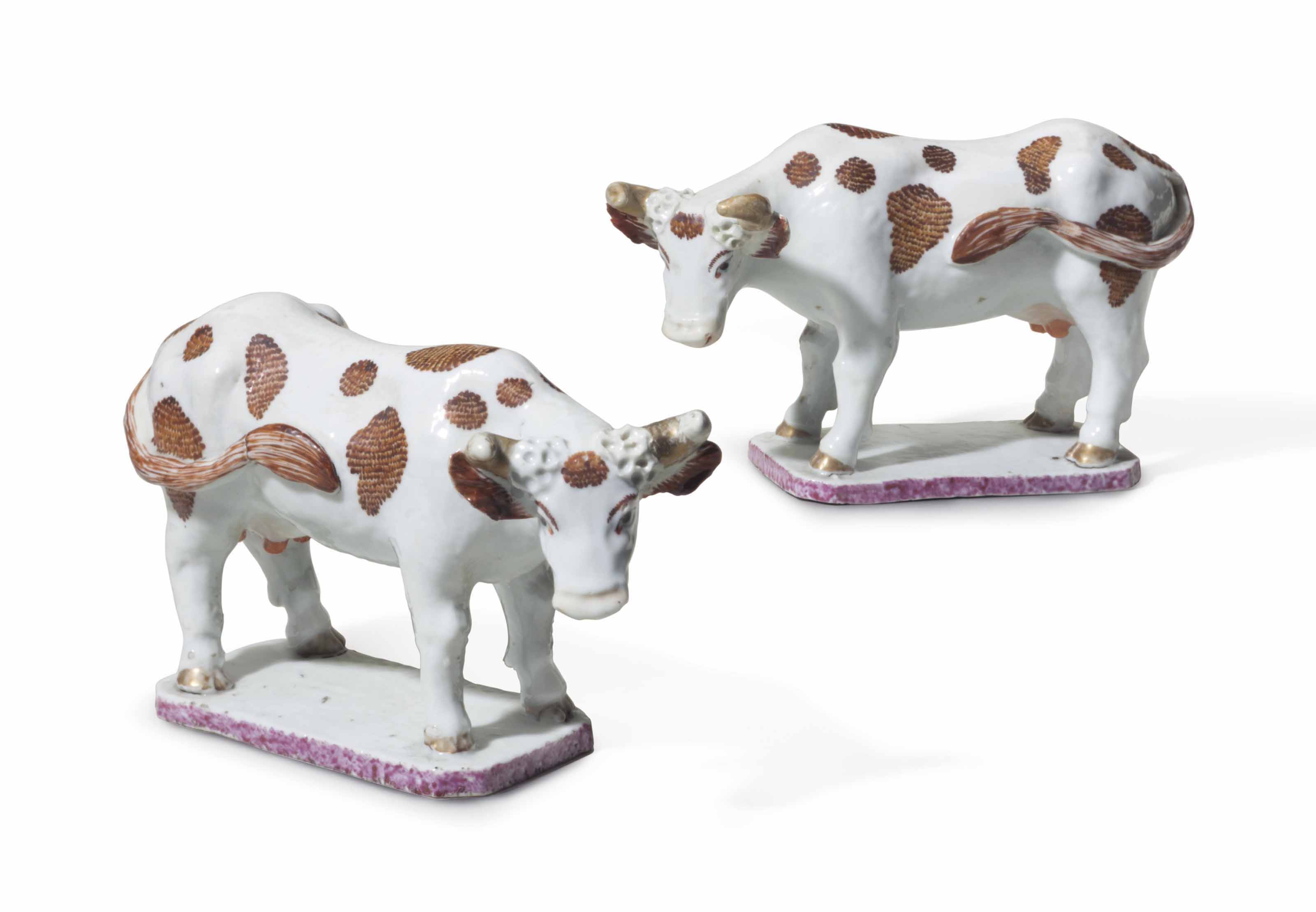 collectible porcelain cows