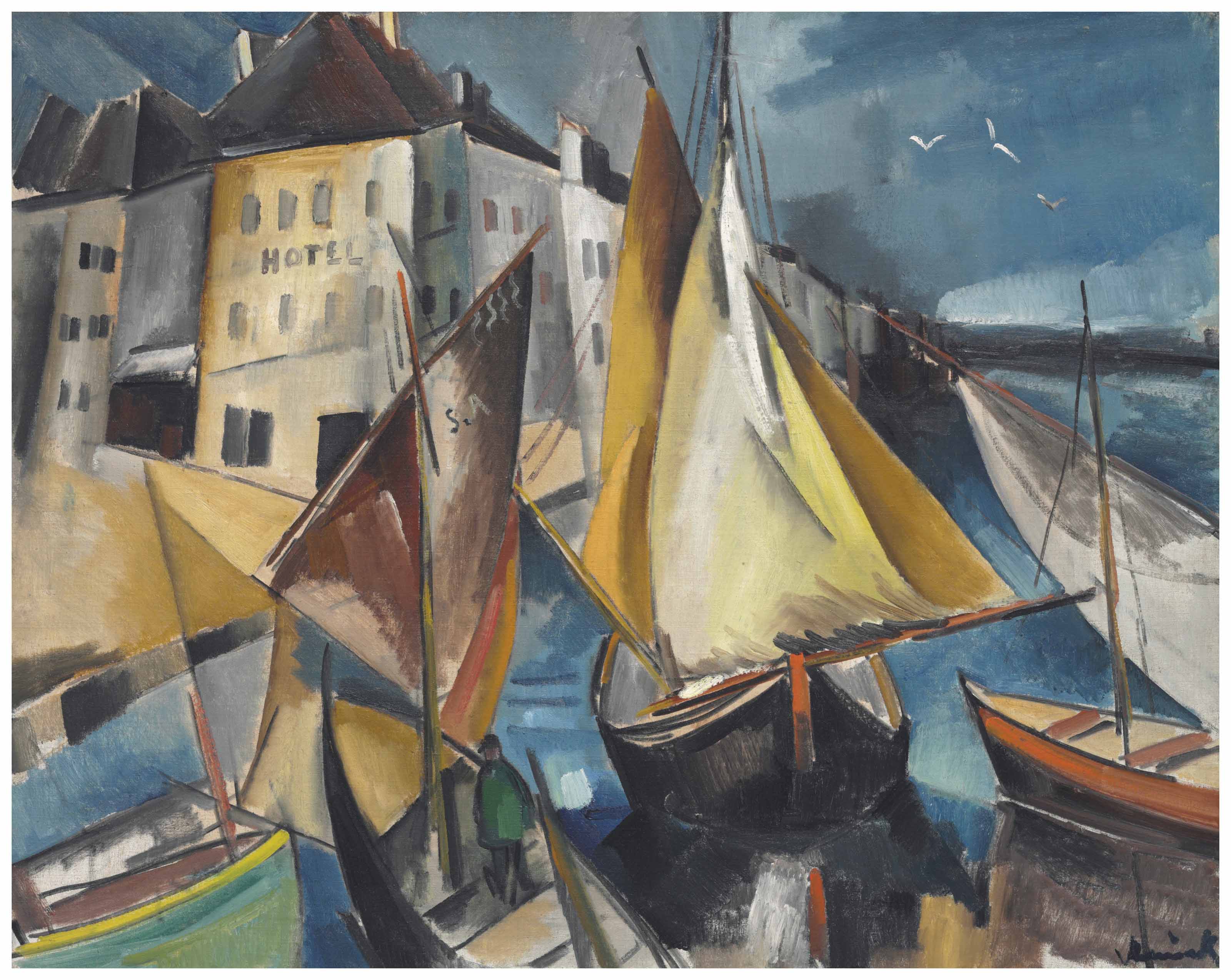 Maurice de Vlaminck (1876-1958), Le Port | Christie's