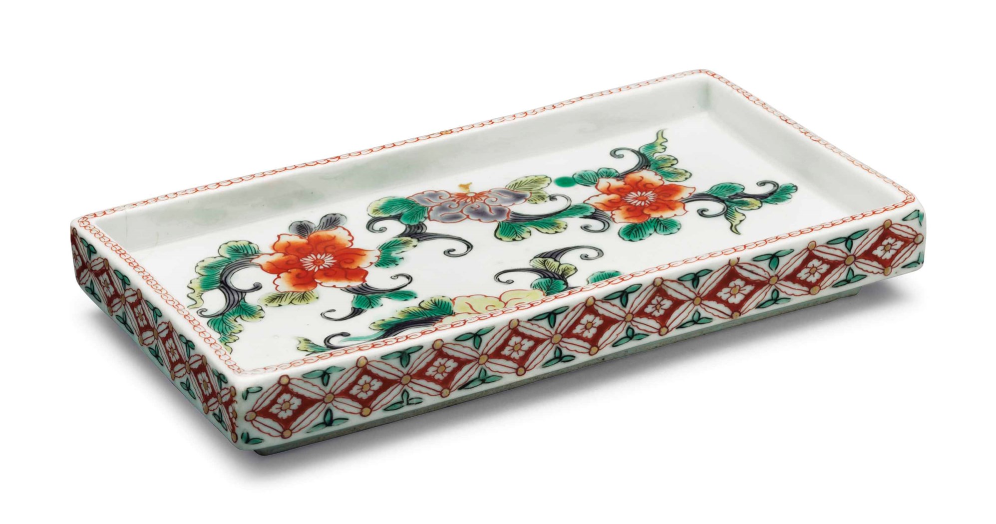 A JAPANESE RECTANGULAR DISH, EDO PERIOD (1615-1868) | Christie's