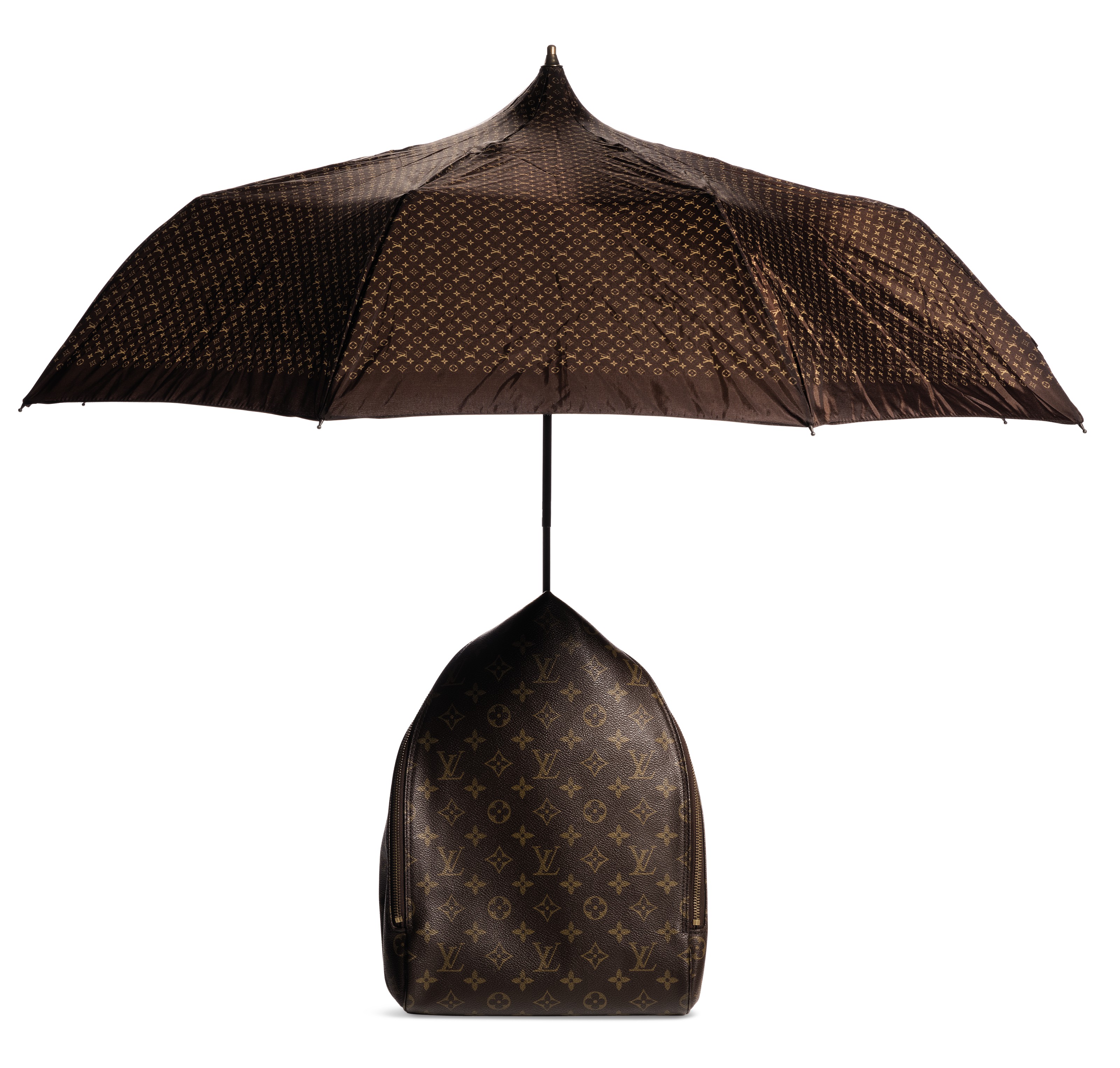 LOUIS VUITTON Backpack 'Sybilla' in Monogram Canvas with its Umbrella -  VALOIS VINTAGE PARIS