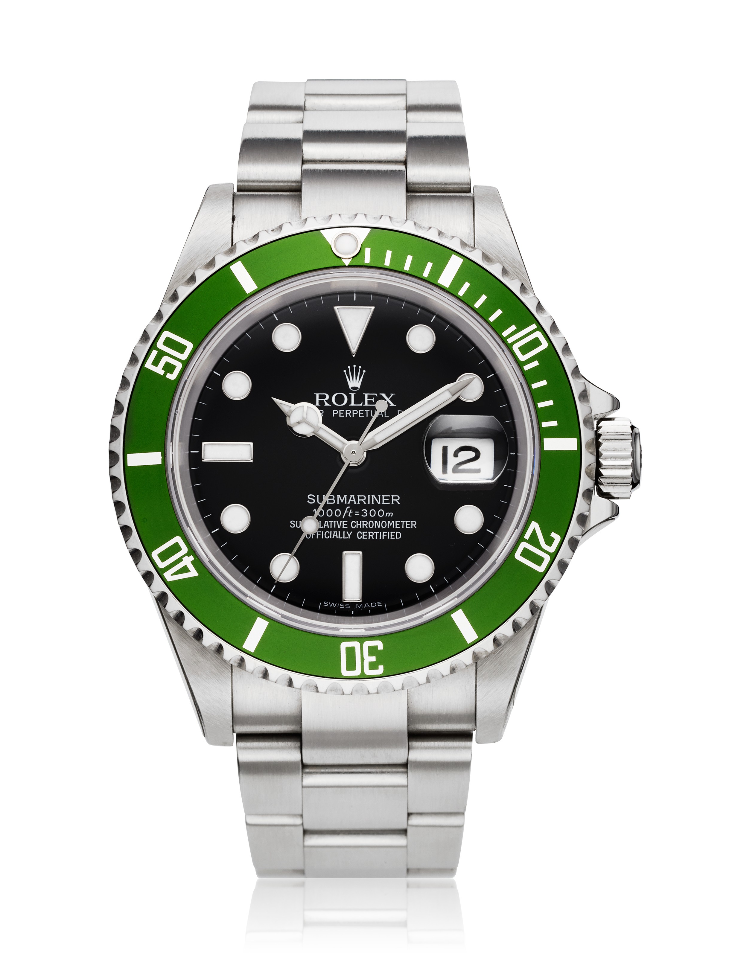 ROLEX 50TH ANNIVERSARY SUBMARINER REF. 16610 T Christie s