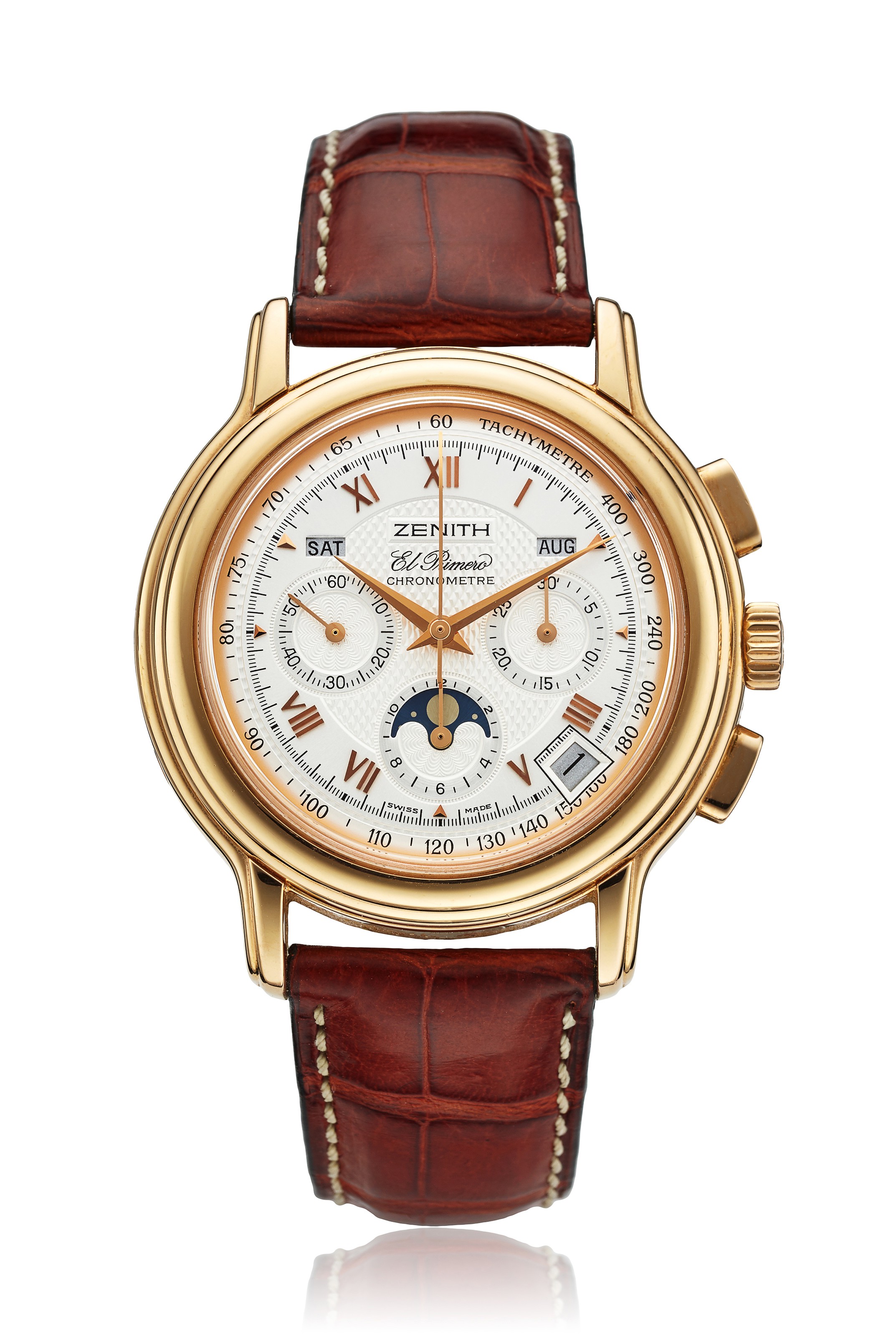 ZENITH 18K PINK GOLD CHRONOMASTER REF. 170240410 Christie s