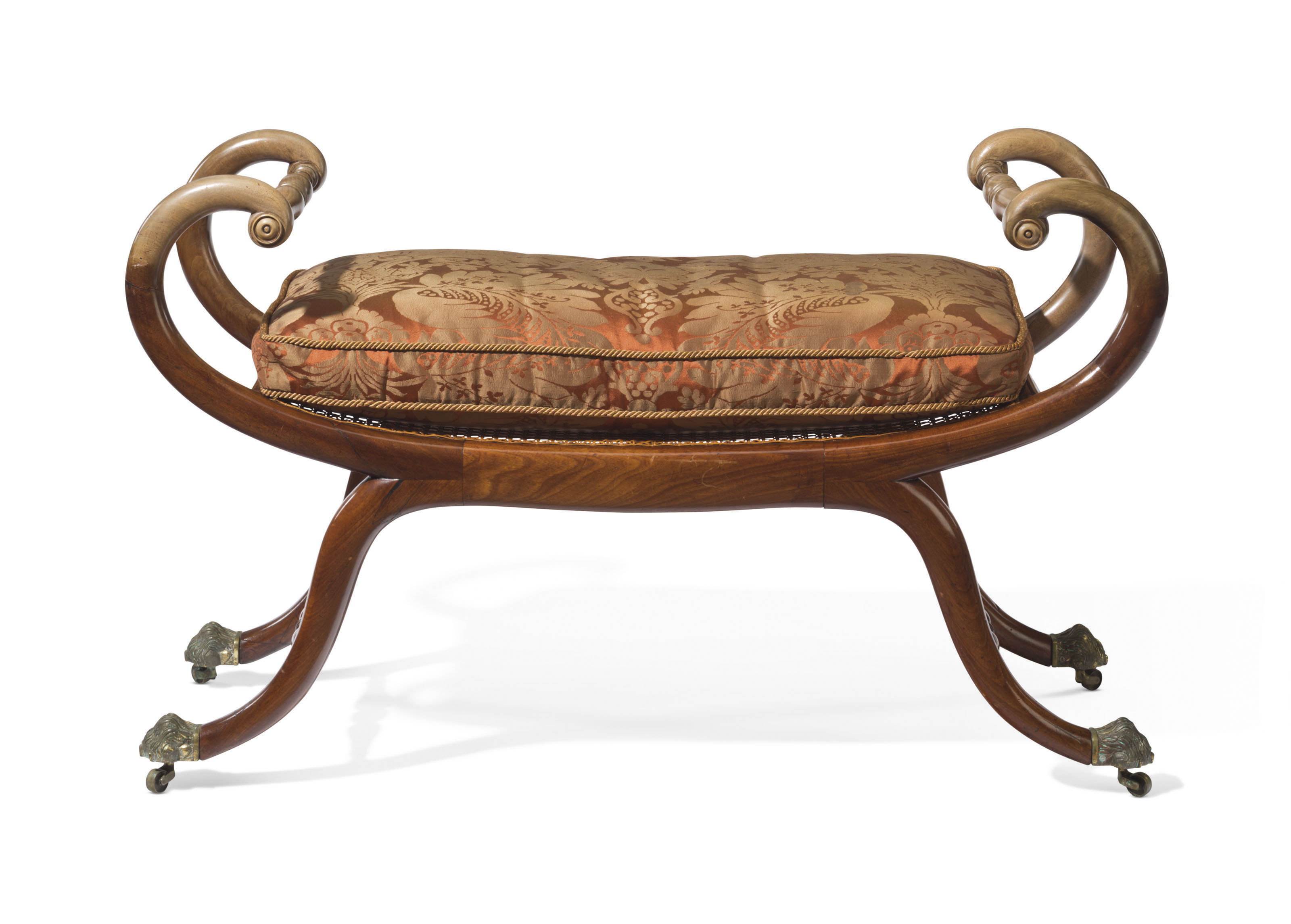 A Pair Of Regency Mahogany Window Benches Circa 1810 Window