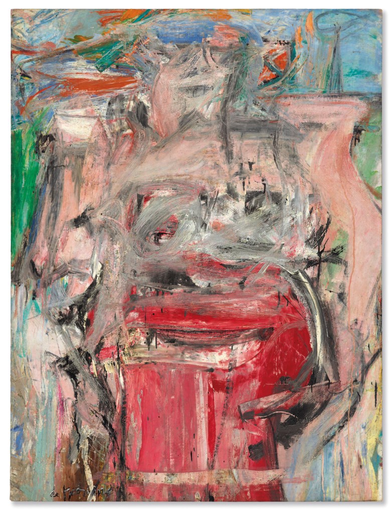 Willem de Kooning (1904-1997), Woman as Landscape, painted in 1954-1955. Sold for $68,937,500 on 13 November 2018 at Christie’s in New York