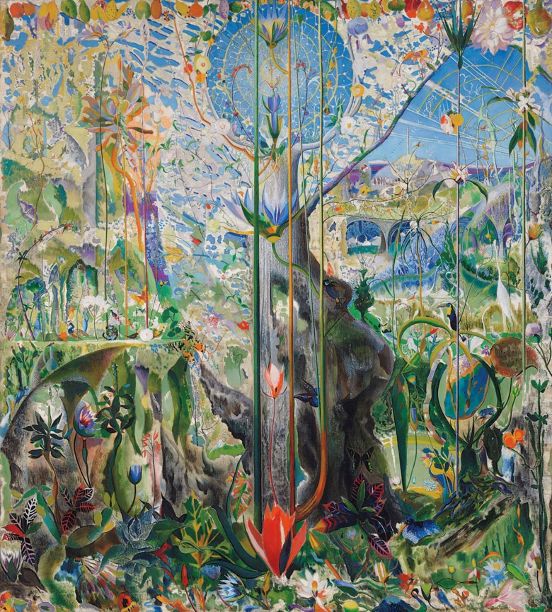 Joseph Stella (1877-1946), Tree of My Life, painted in 1919. 84 x 76  in (213.4 x 193  cm). Estimate $6,000,000-8,000,000. This lot is offered in An American Place  The Barney A. Ebsworth Collection Evening Sale on 13 November 2018 at Christie’s in New York