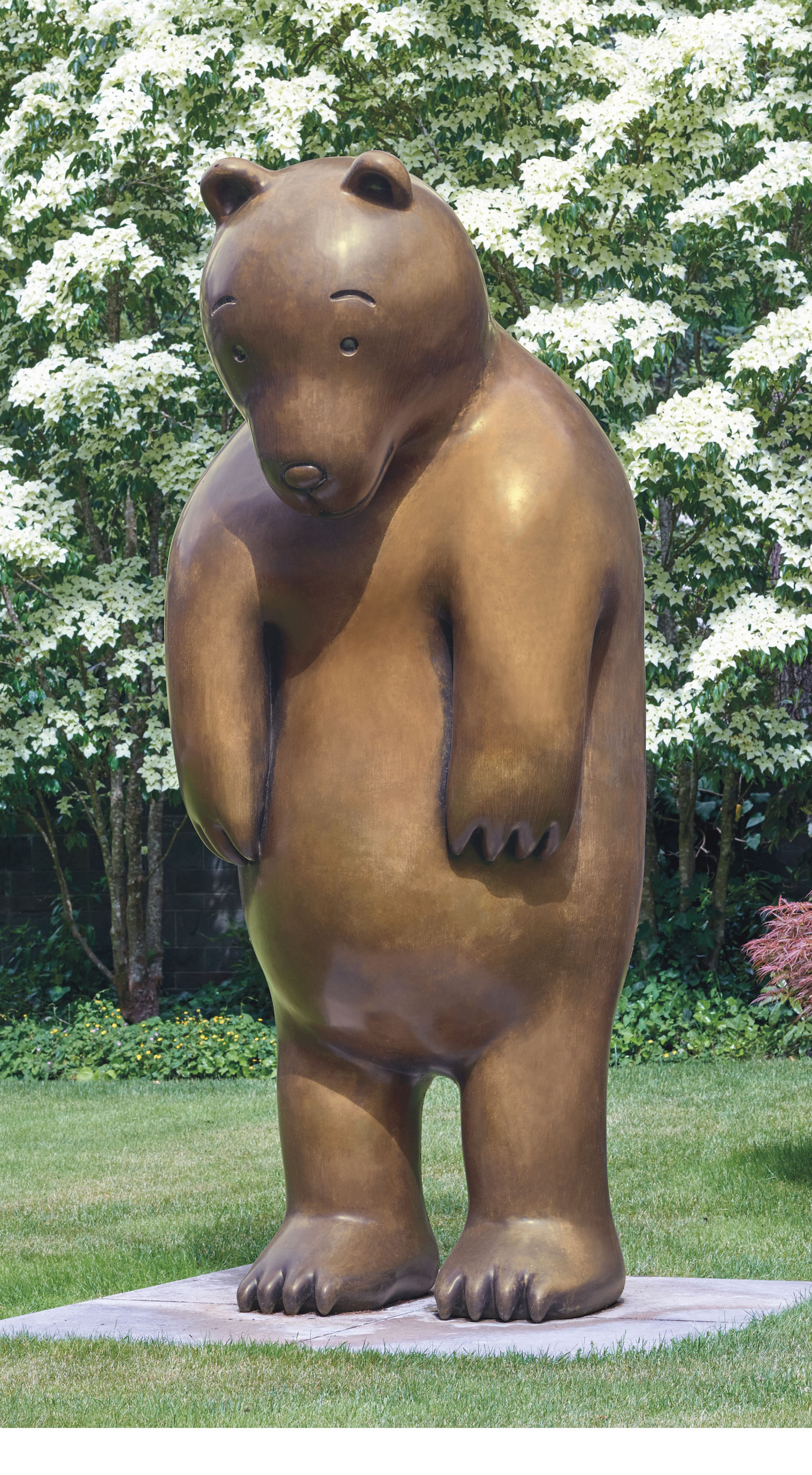 Tom Otterness (b. 1952), Large Bear, executed in 2000. this work is number three from an edition of three. Sold for $1,512,500 on 13 November 2018 at Christie&rsquo;s in New York