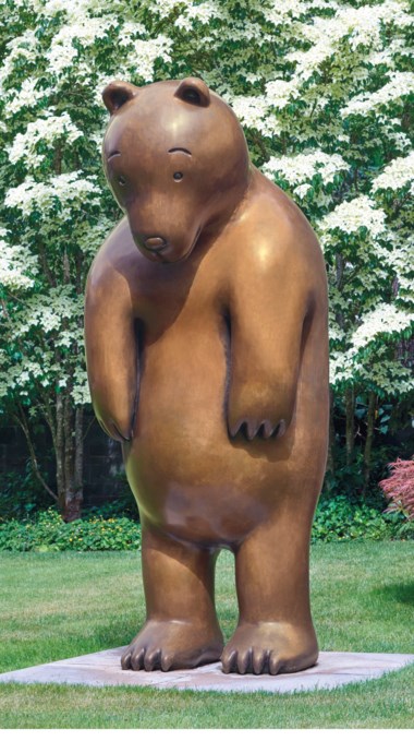 Tom Otterness (b. 1952), Large Bear, executed in 2000. this work is number three from an edition of three. Sold for $1,512,500 on 13 November 2018 at Christie’s in New York