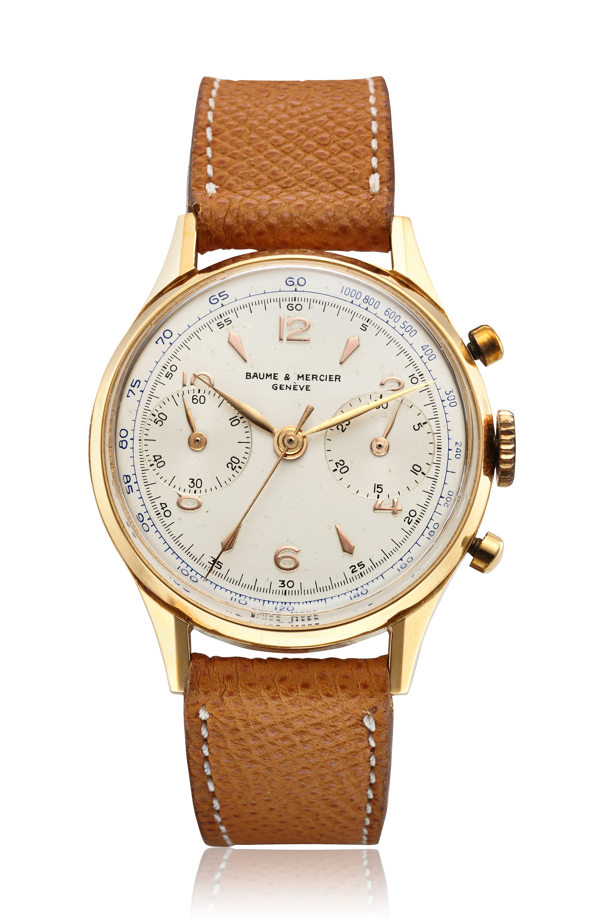 Baume Mercier 18k Chronograph Ref 3927 Christie S See actions taken by the people who manage and post content. christie s