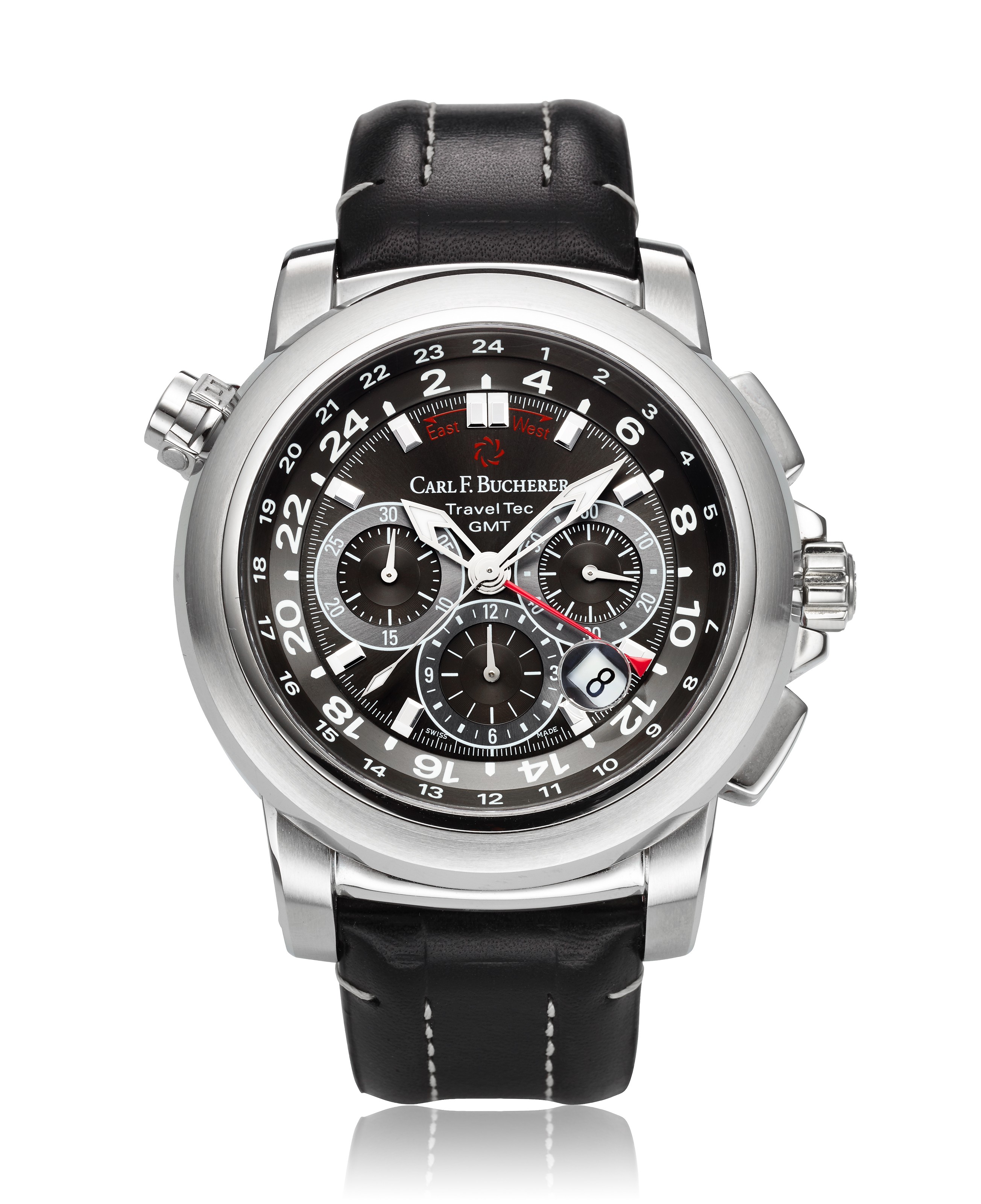 Carl bucherer top traveltec gmt