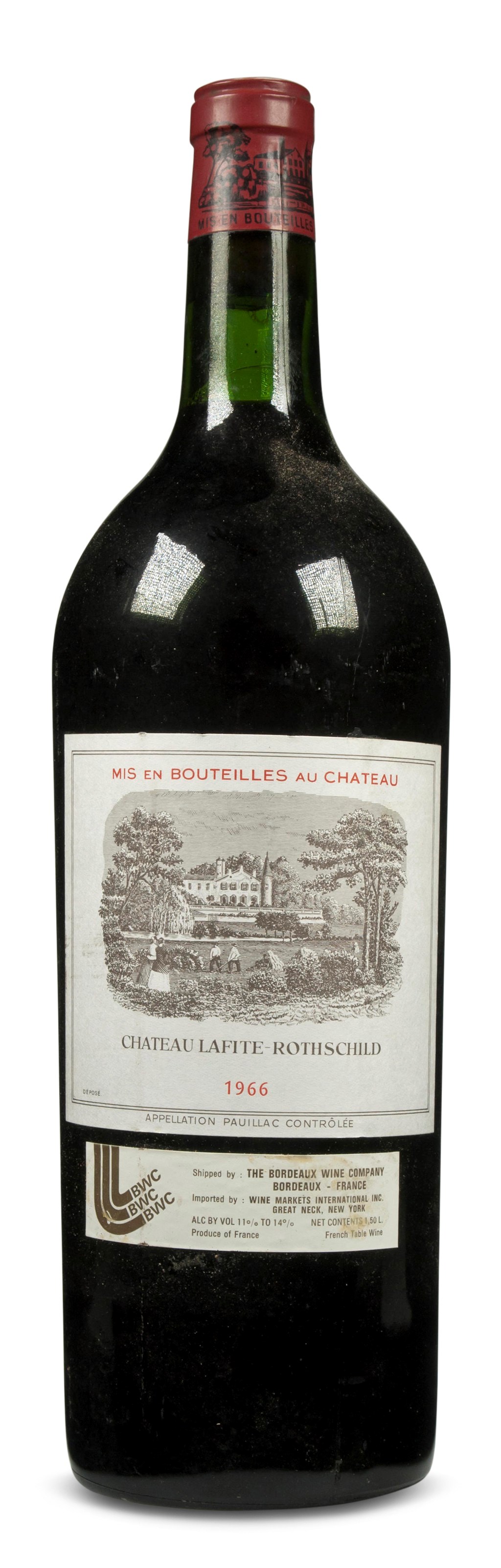 Château LafiteRothschild 1966, Pauillac, 1er cru classé Christie’s