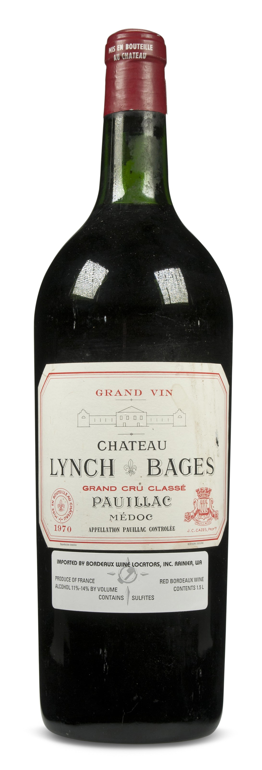 Château Lynch-Bages 1970, Pauillac, 5ème cru classé | Christie’s