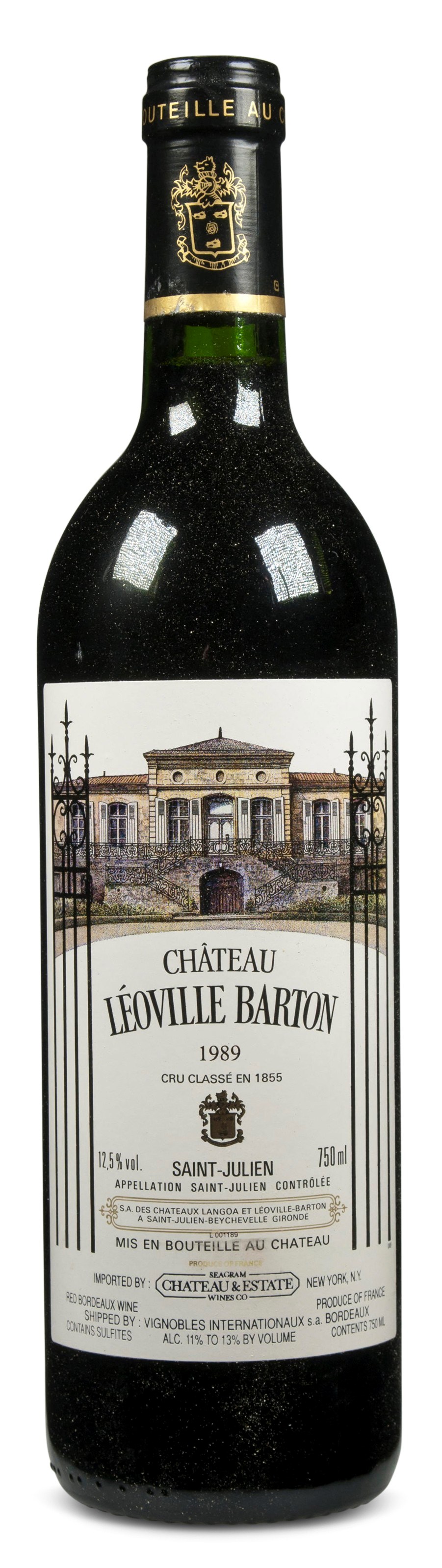 Château LéovilleBarton 1989, SaintJulien, 2ème cru classé Christie’s