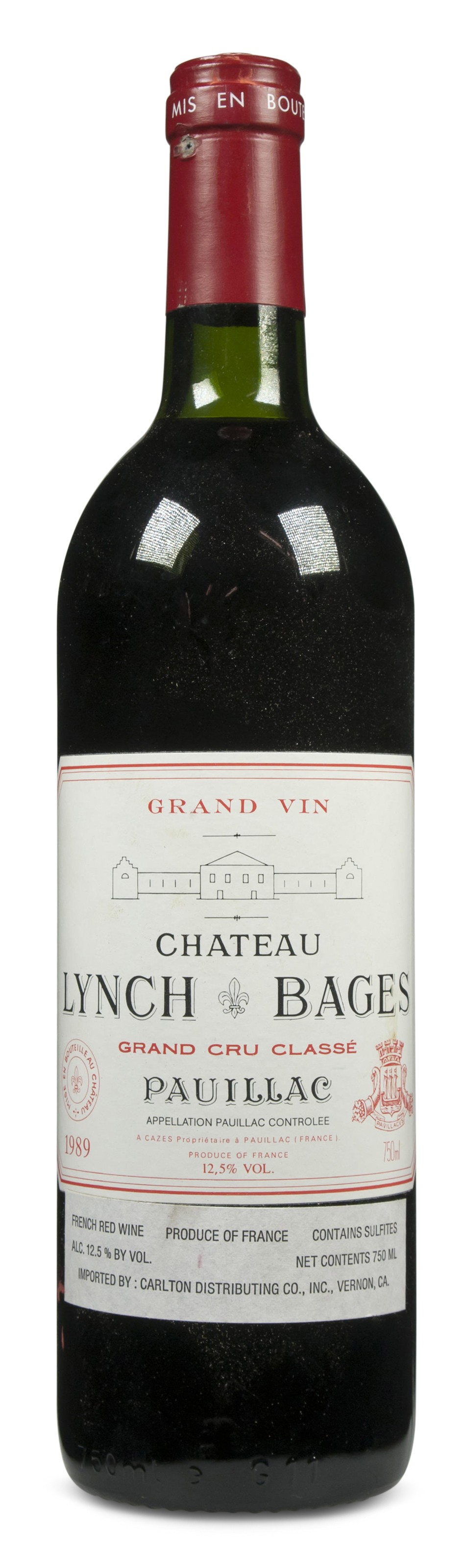 Château Lynch-Bages 1989, Pauillac, 5ème cru classé | Christie’s