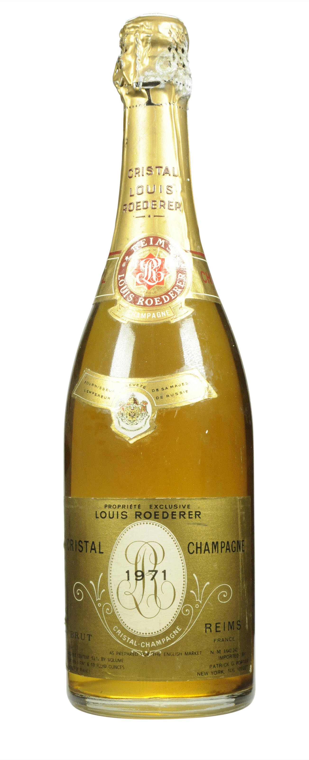 Louis Roederer, Cristal 1971, Reims Christie’s