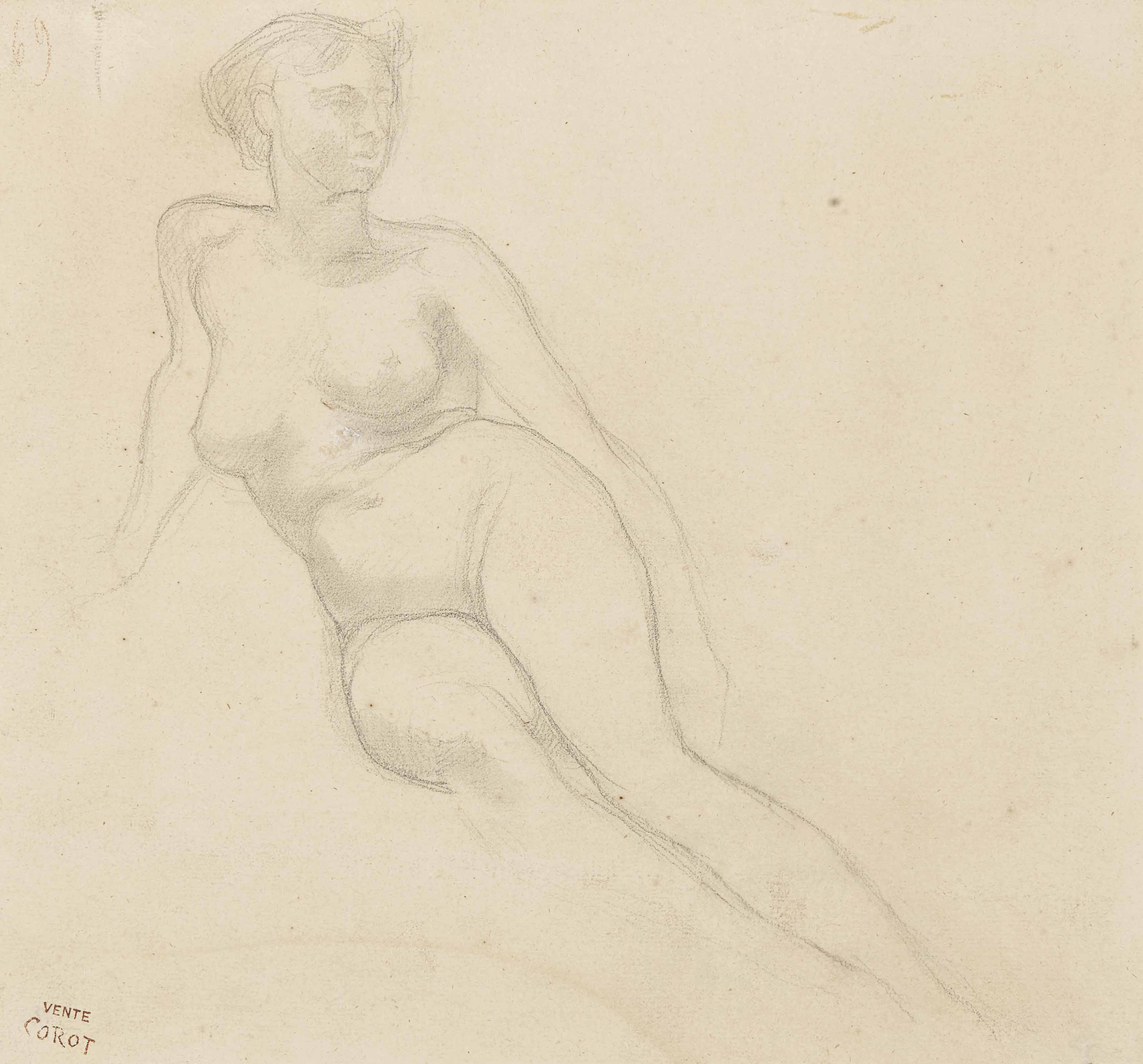 Femme nue allongée