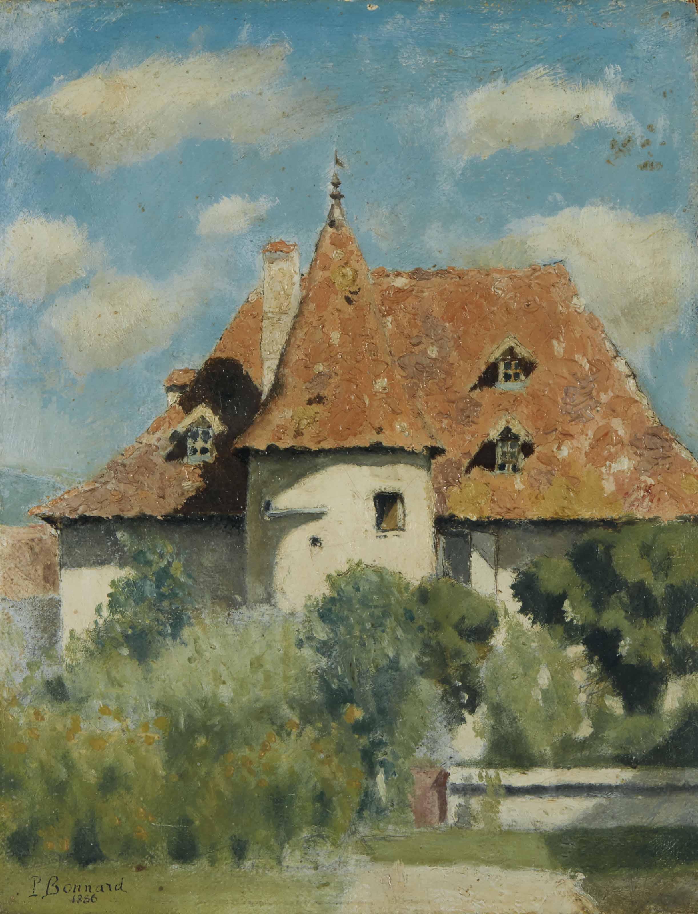 Pierre Bonnard (1867-1947), La maison aux environs du Grand