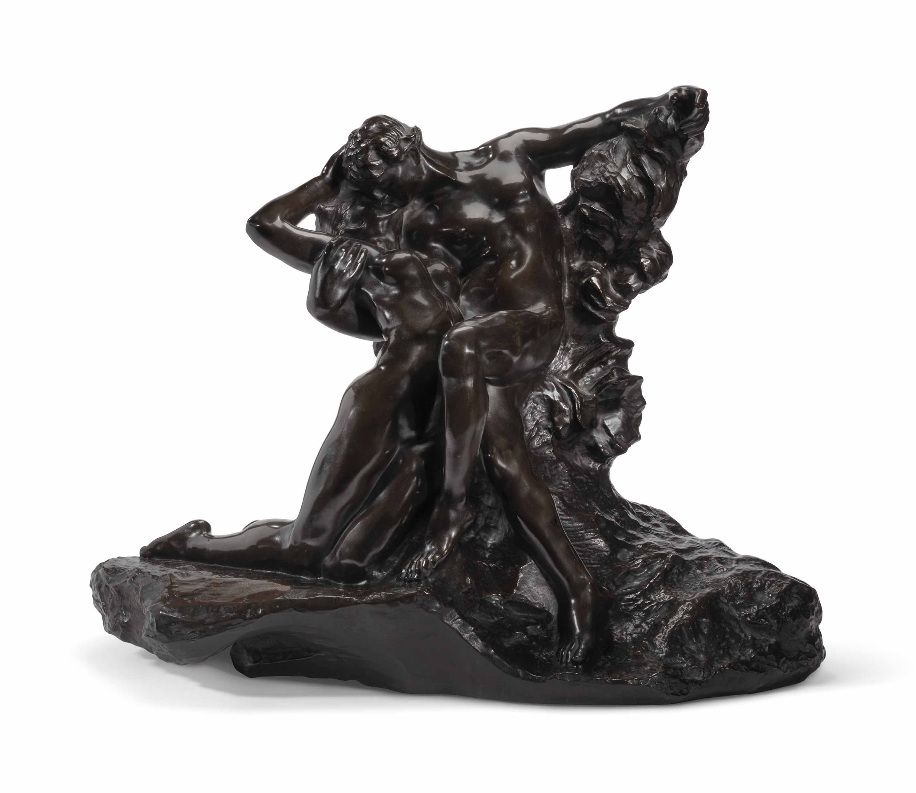 Auguste Rodin (1840-1917), Eternal Spring,&nbsp;conceived in 1884; this version referred to as &ldquo;second &eacute;tat&rdquo; executed in this size in 1898; this bronze cast in 1907. Height: 66  cm. Estimate: &euro;800,000-1,200,000. This lot is offered in Art Impressionniste et Moderne on 23 March 2018  at Christie&rsquo;s in Paris