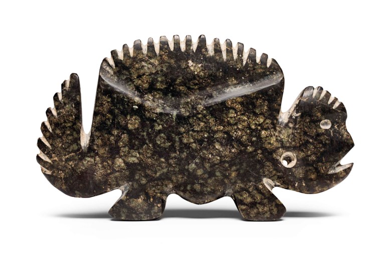 Mezcala animal sculpture, circa 300-100 BC. 13.3  cm long (5¼  in). Estimate €4,500-6,500. This lot is offered in A Quantum of History The Prigogine Collection  on 9 April 2018  at Christie’s in Paris