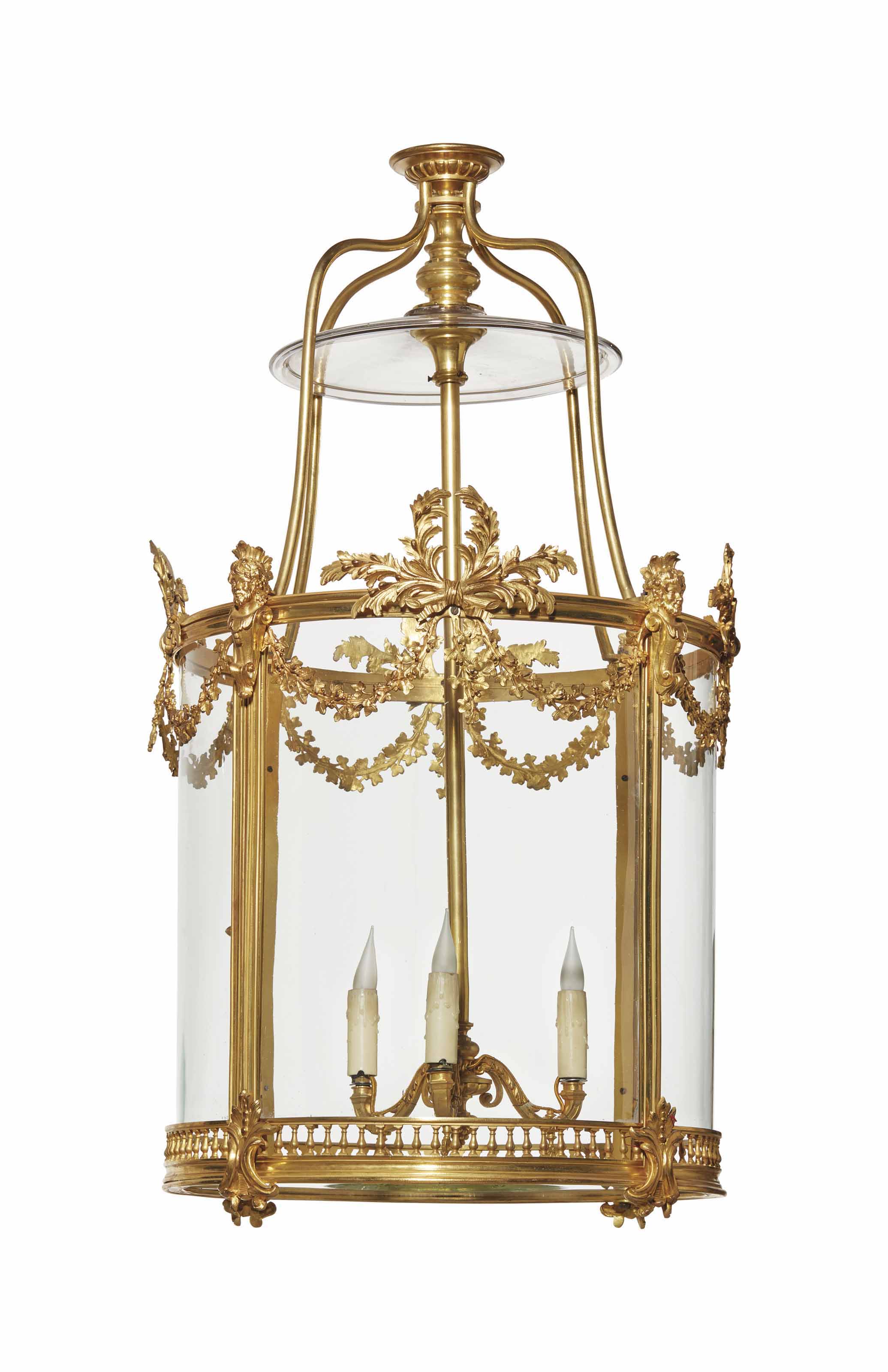 LANTERNE DE STYLE LOUIS XVI XXE SIECLE Christie s