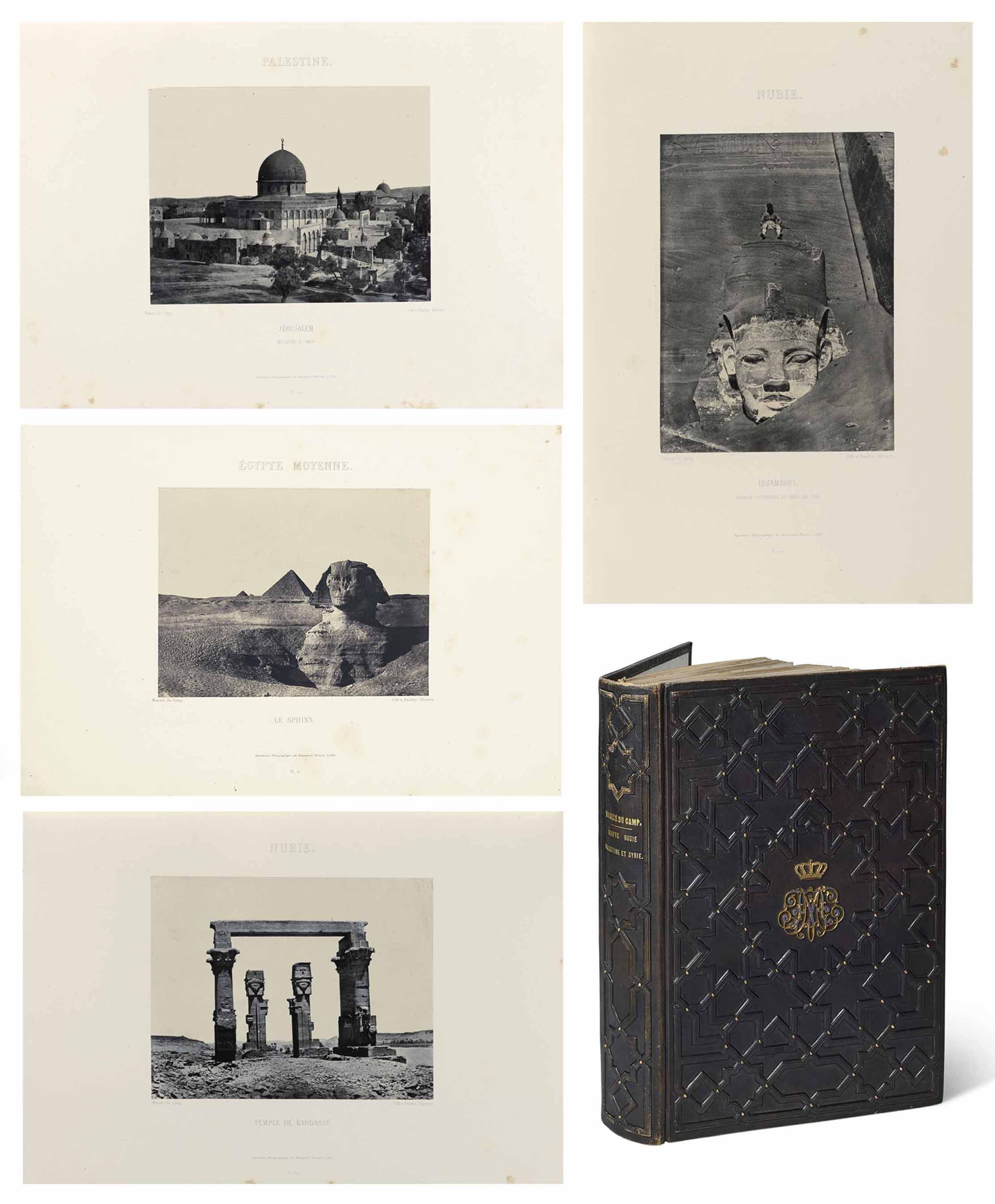 DU CAMP, Maxime (1822-1894). | Christie's