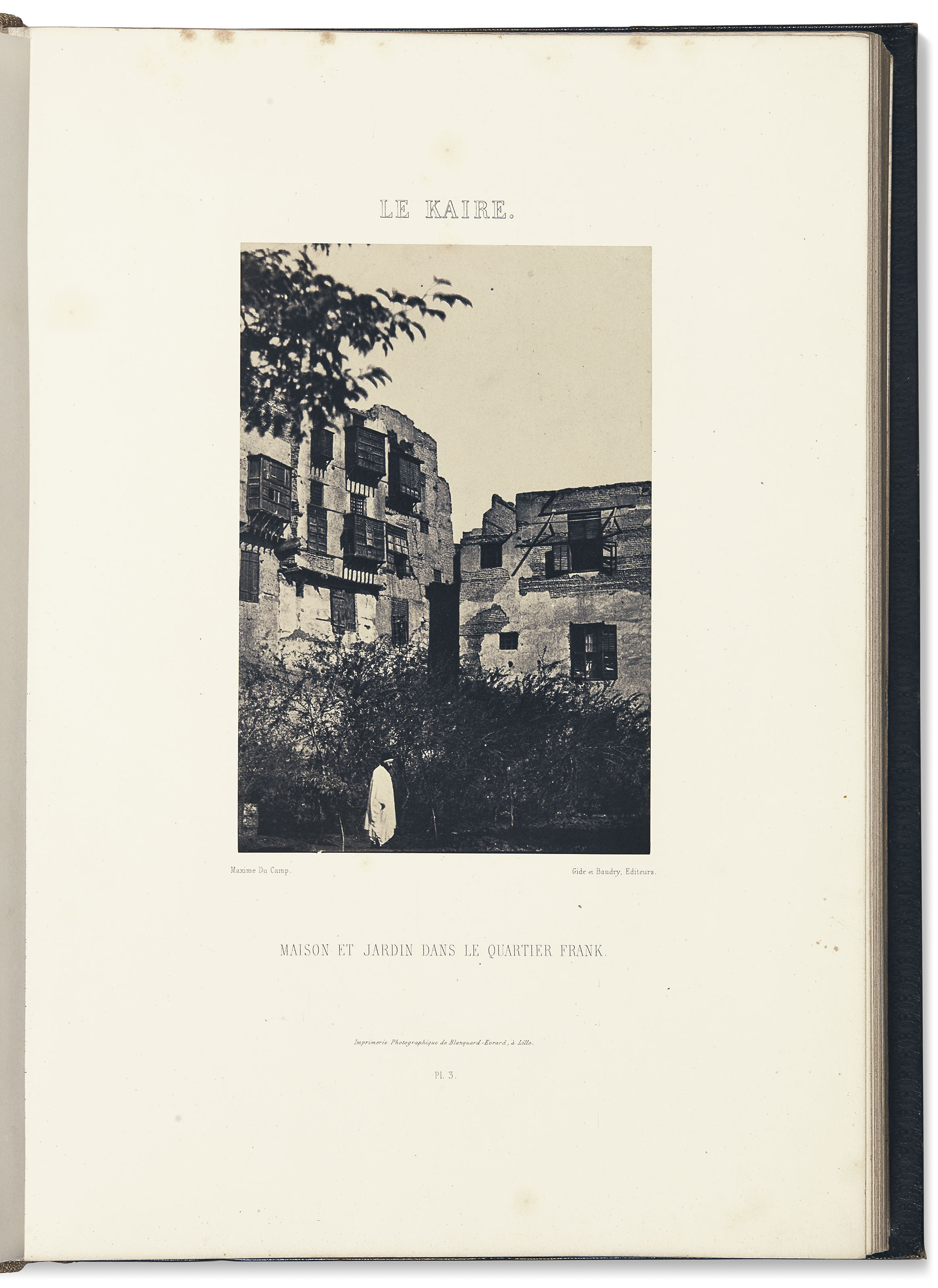 DU CAMP, Maxime (1822-1894). | Christie's