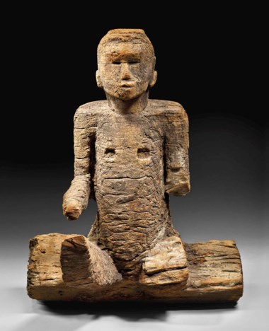 The Durand-Dessert
Mbembe figure, Ewayon River region, Cross River State, Nigeria . Height 75  cm (29½  in). Estimate €2,000,000-3,000,000. Offered in Future Perfect The African Art Collection of Liliane and Michel Durand-Dessert on 27 June 2018 at Christie’s in Paris