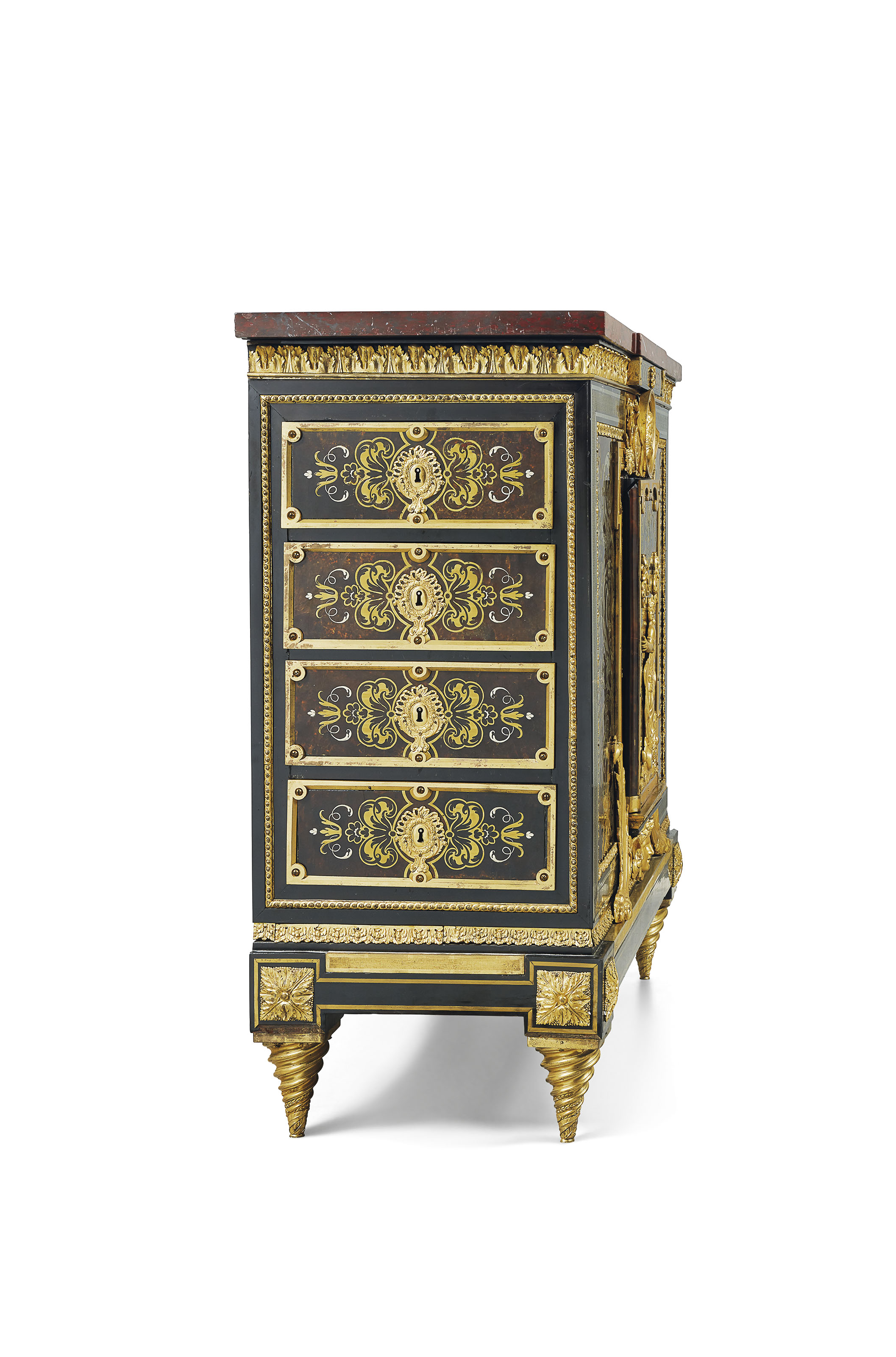 Image result for Meuble Ã&nbsp; hauteur d'appui d'Ã©poque Louis XVI, Estampille d'Etienne Levasseur, vers 1780