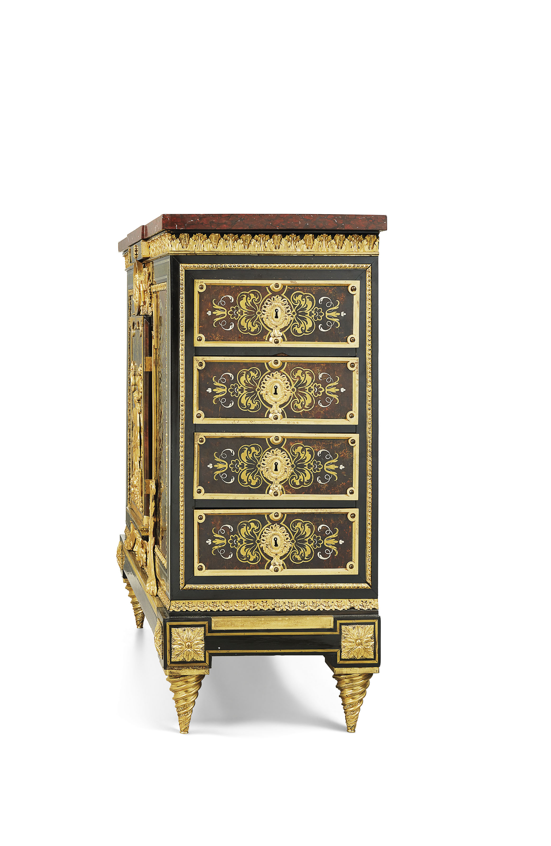 Image result for Meuble Ã&nbsp; hauteur d'appui d'Ã©poque Louis XVI, Estampille d'Etienne Levasseur, vers 1780