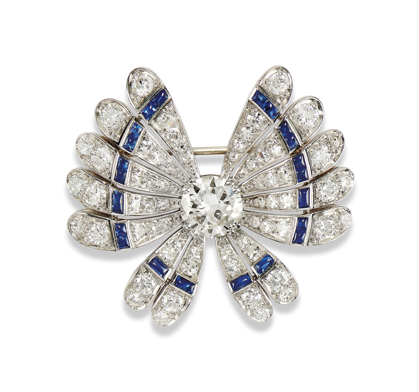 BROCHE SAPHIR ET DIAMANTS | Christie's