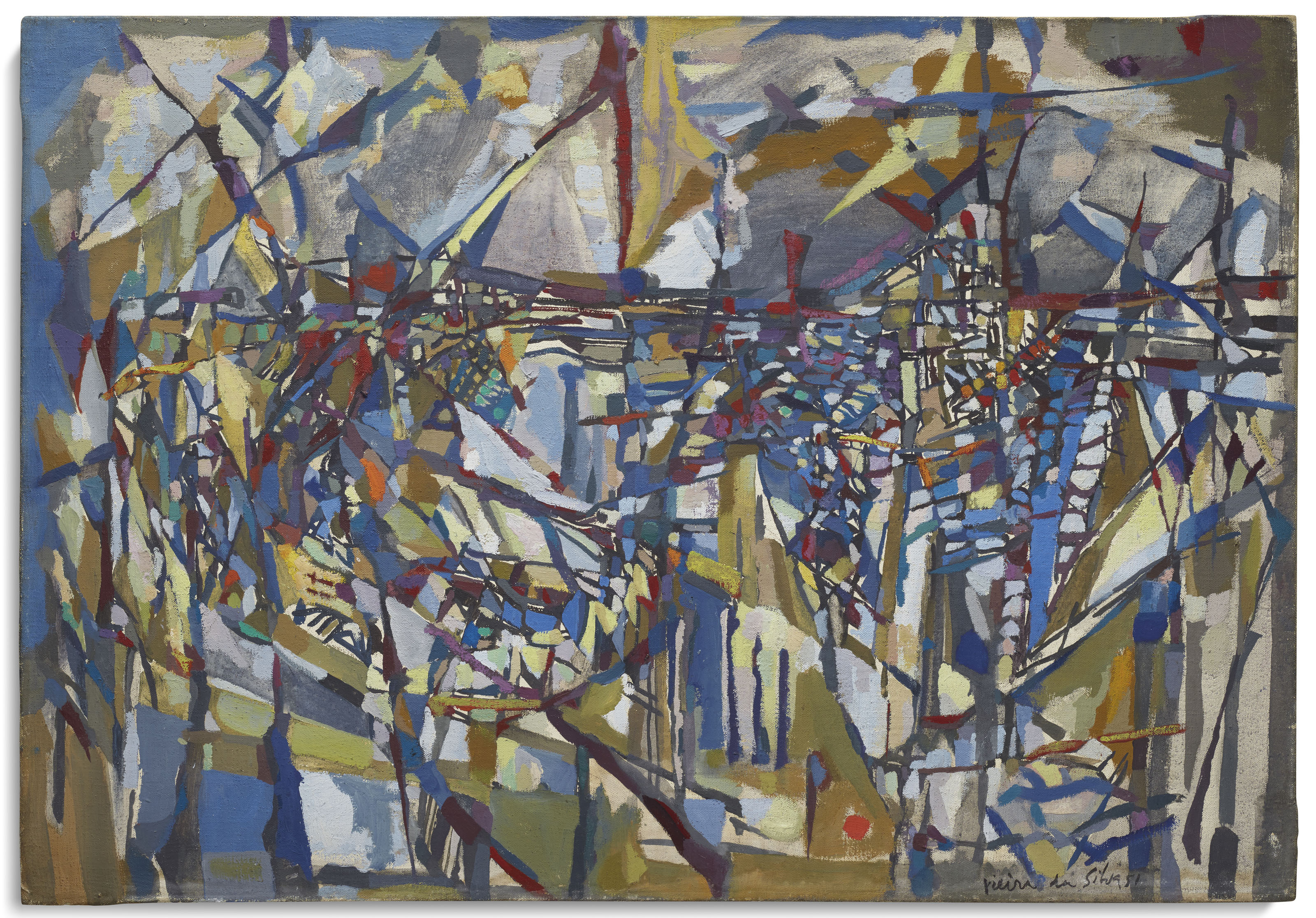 Maria Helena Vieira Da Silva 1908 1992 La Mer Et Les Pierres