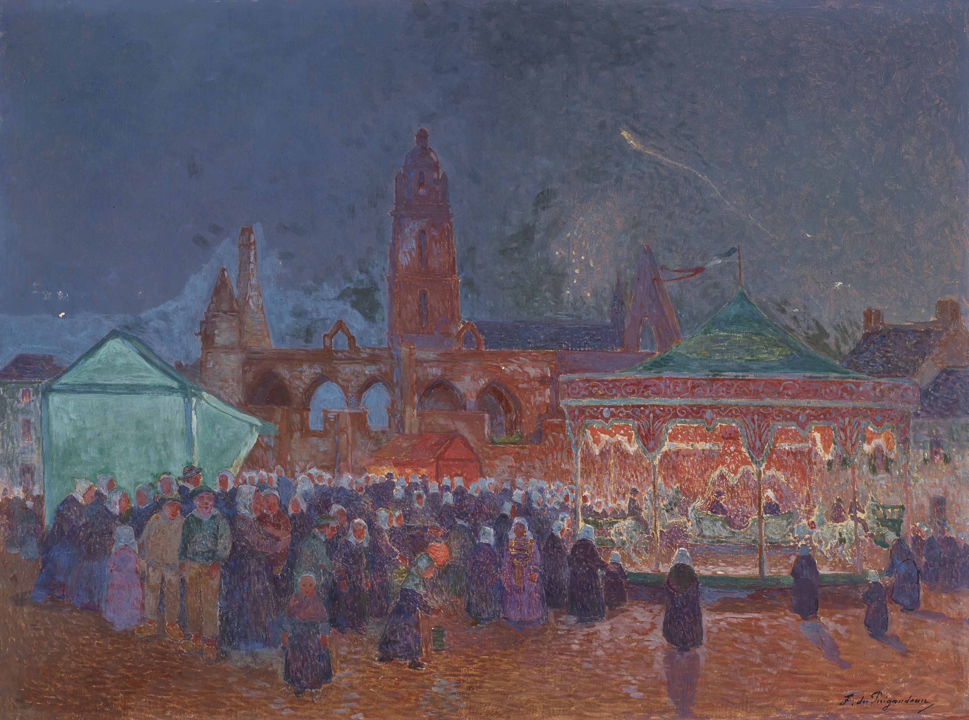 Ferdinand Loyen Du Puigaudeau Nantes 1864 1930 Le Croisic