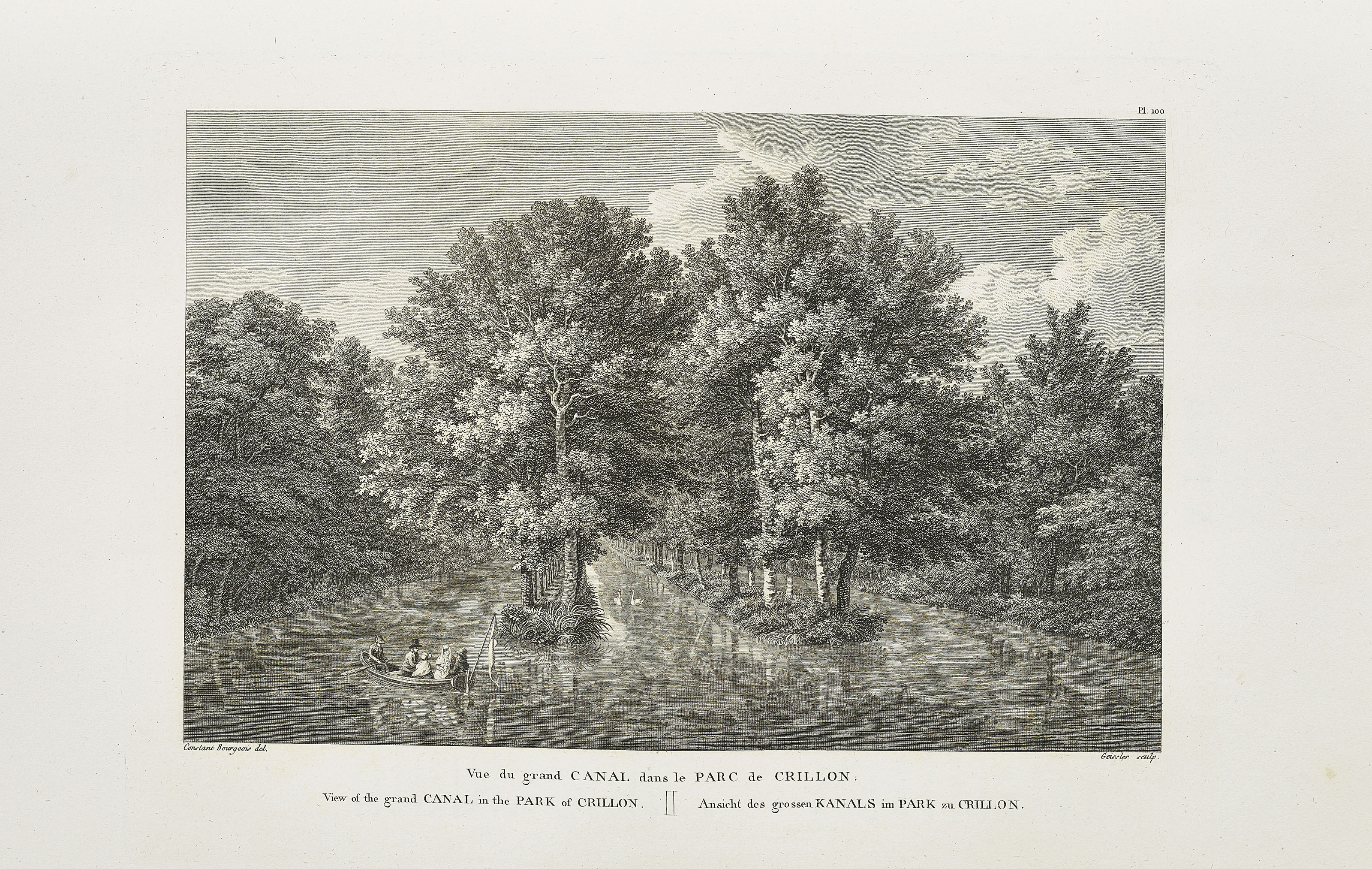 LABORDE, Alexandre de (1773-1842). Description des nouveaux jardins de ...